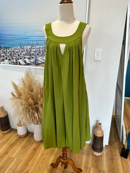 Karen Walker - Green Dress - Size 8