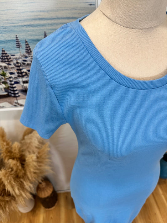 [NEW] Silent Theory - T-Shirt Dress - Size 10 - Blue - RRP $69.95