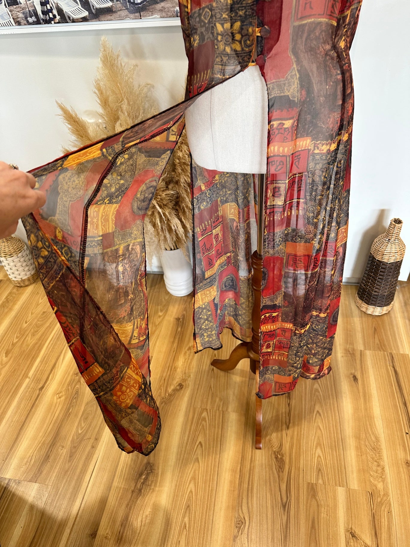 Vintage - Signe Incognito - Duster Jacket - Small / Medium - Autumnal Tones