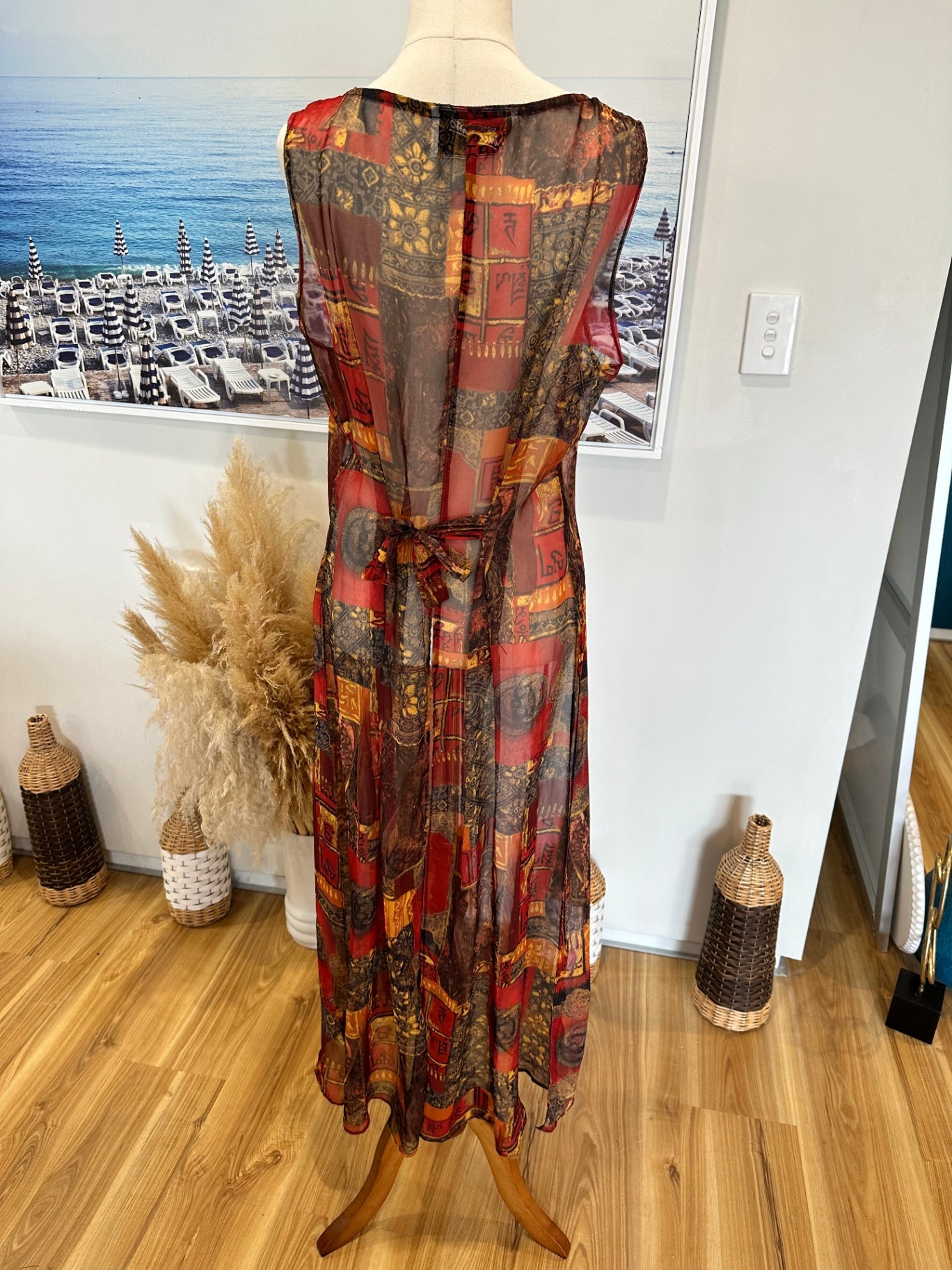 Vintage - Signe Incognito - Duster Jacket - Small / Medium - Autumnal Tones