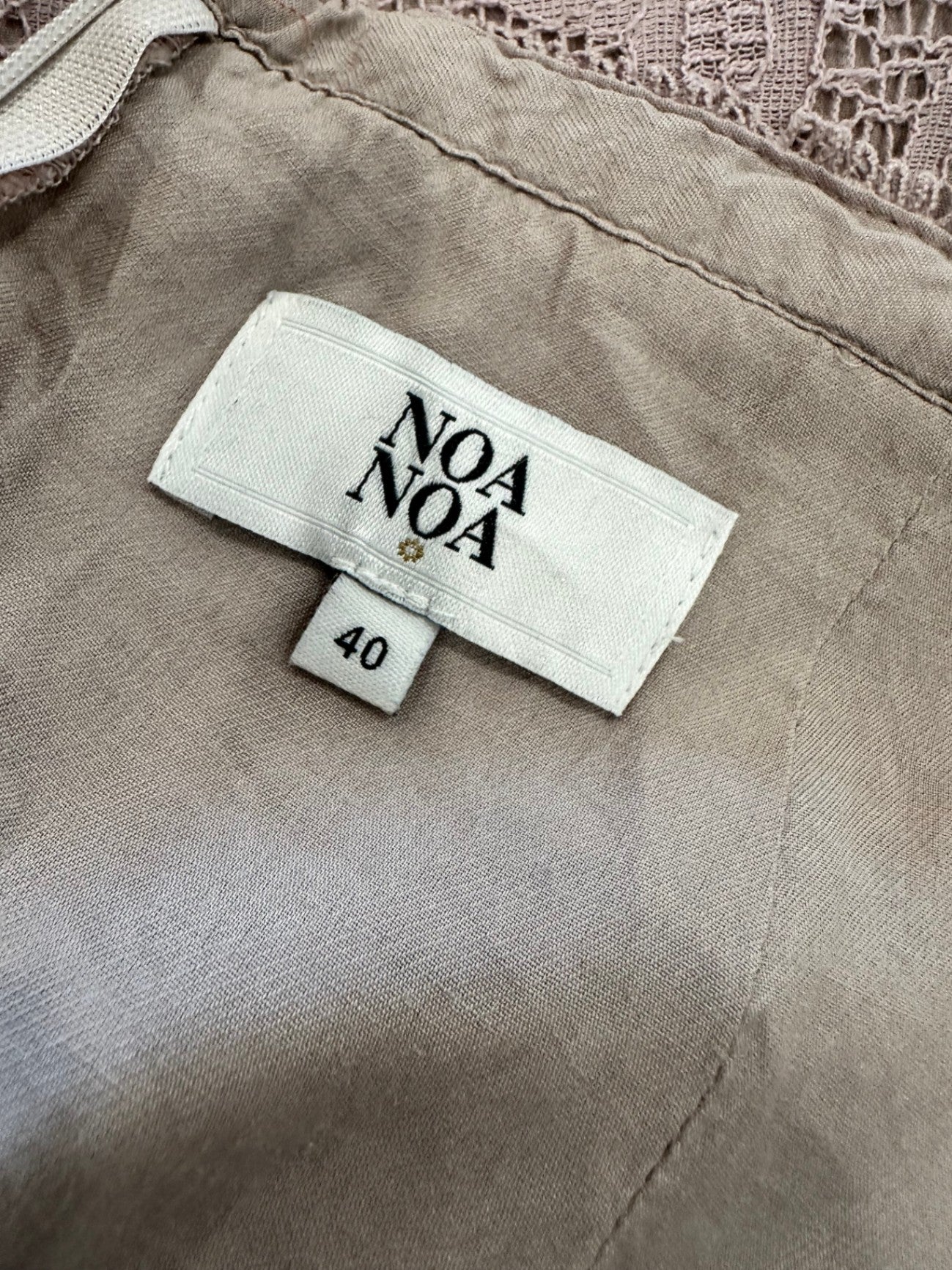 Noa Noa Skirt - Lace Skirt - Size 14 - Lavender