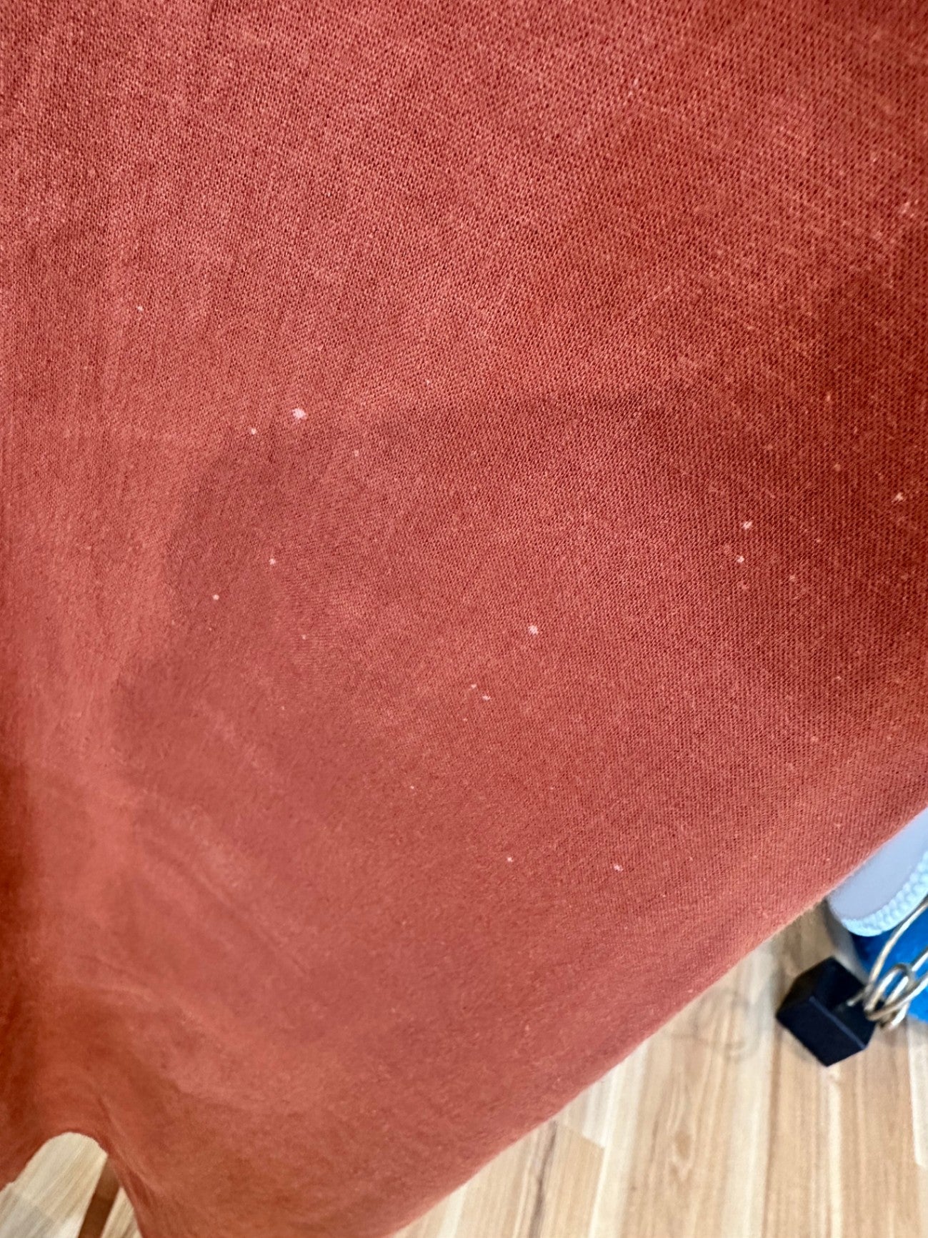 Glassons - Linen Blend Dress - Size 8 - Rusty orange [Some marks]