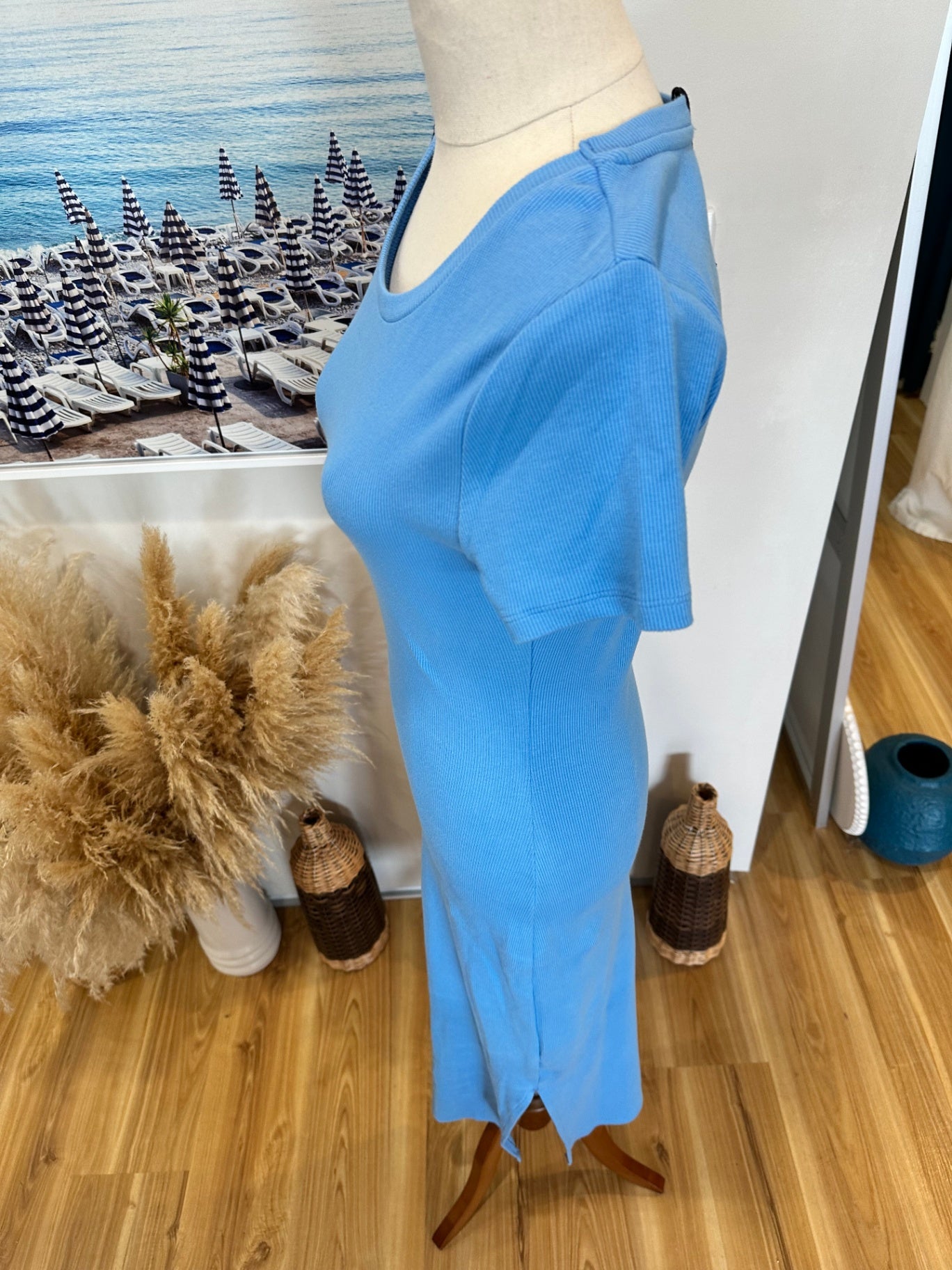 [NEW] Silent Theory - T-Shirt Dress - Size 10 - Blue - RRP $69.95