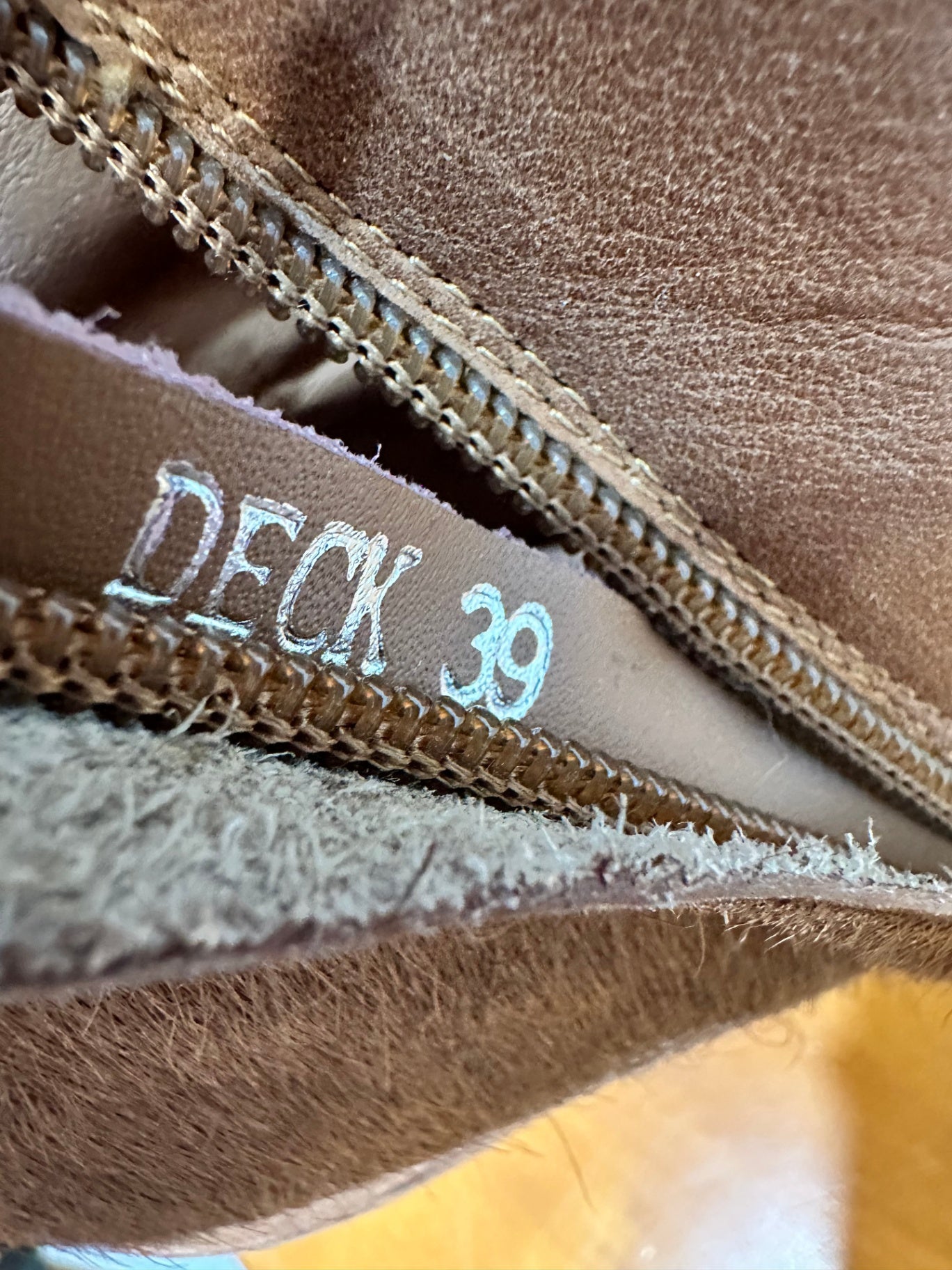 Beau Coops Platform Leather Boots - Size EU 39 - Brown