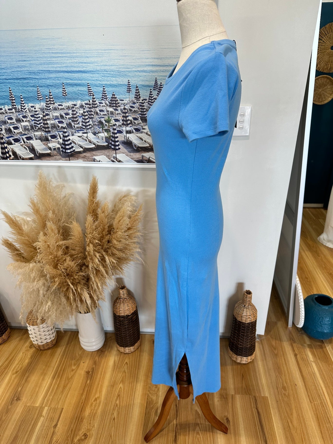 [NEW] Silent Theory - T-Shirt Dress - Size 10 - Blue - RRP $69.95