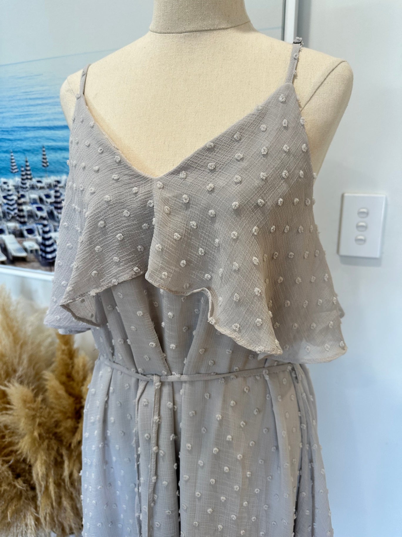 Shilla - Dress - Medium - Grey