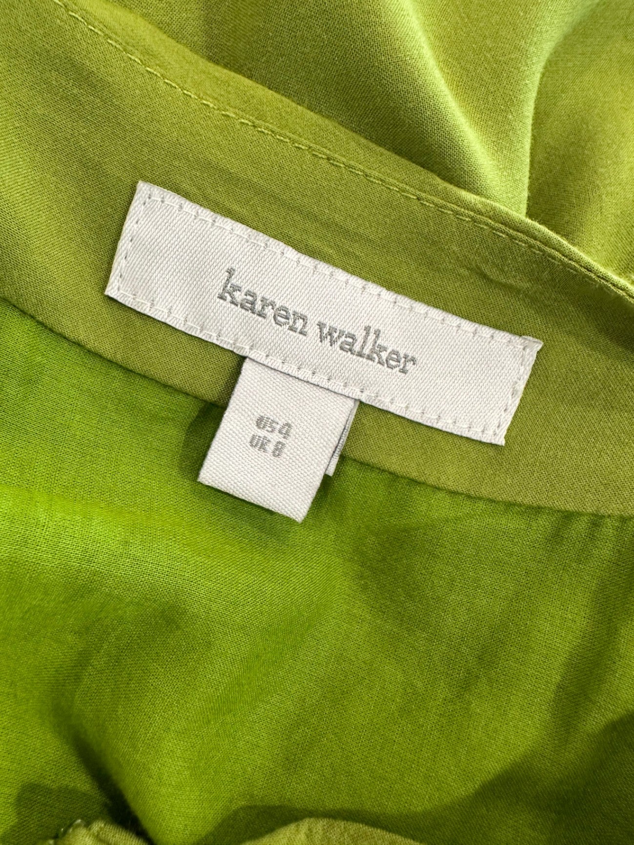 Karen Walker - Green Dress - Size 8