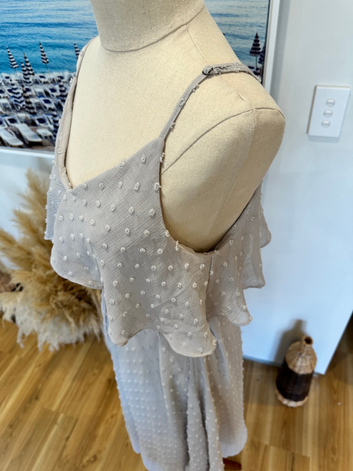 Shilla - Dress - Medium - Grey