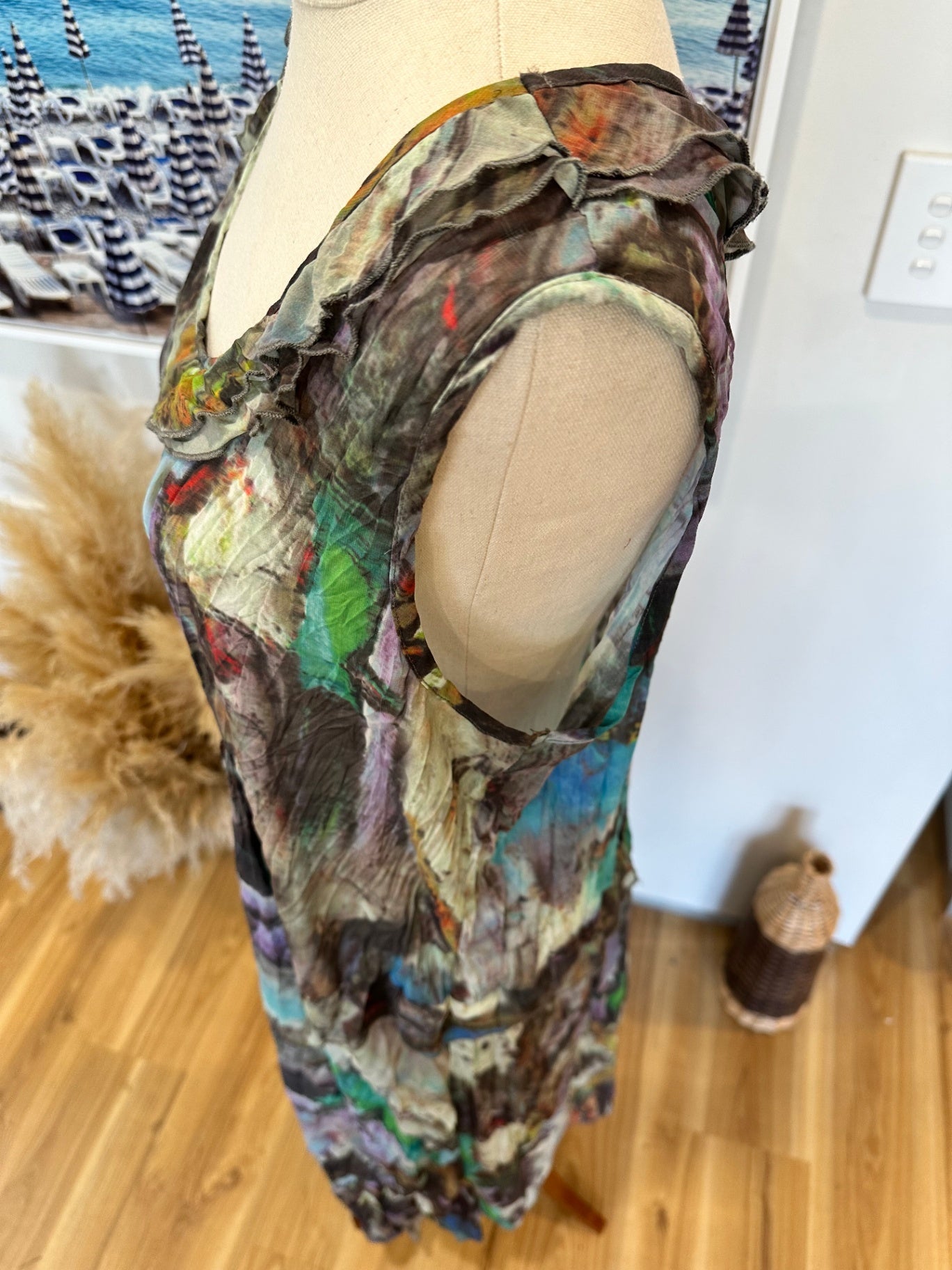 Watercolour Dress - Medium / Large 