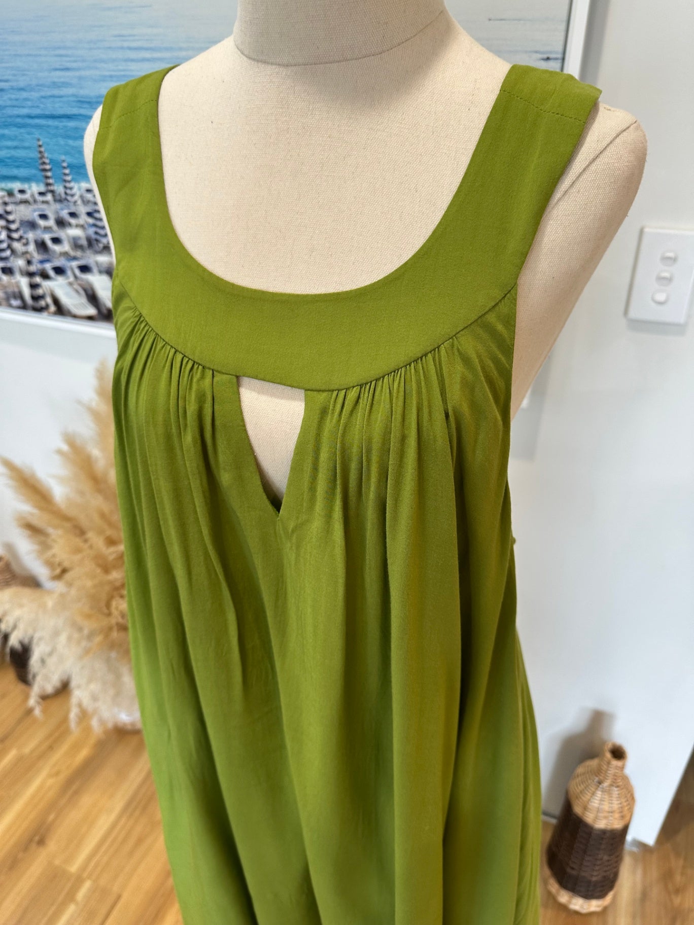 Karen Walker - Green Dress - Size 8