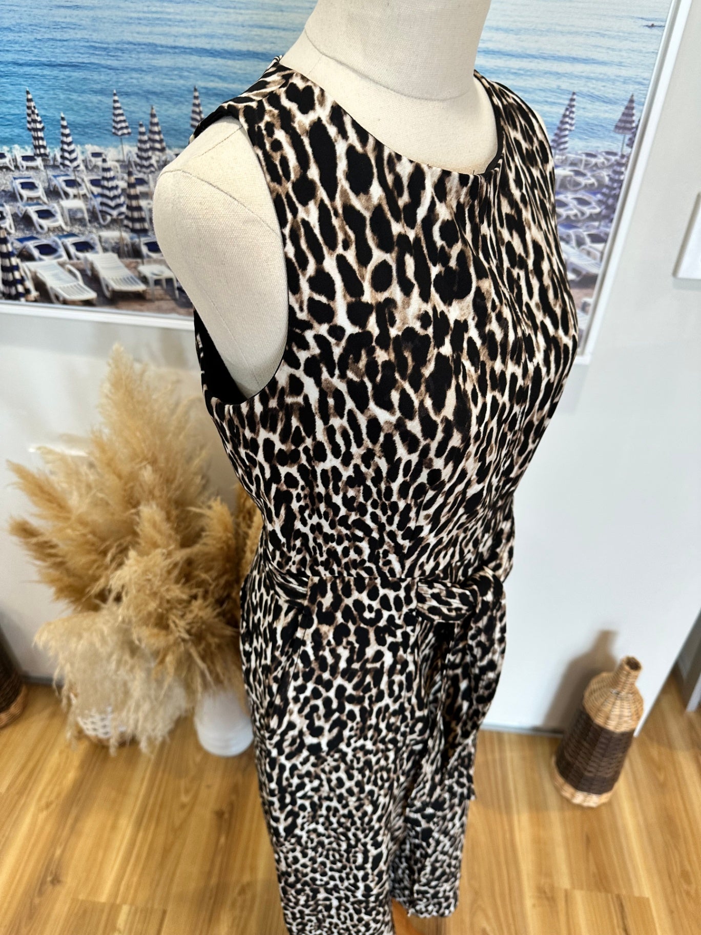 Banana Republic Jumpsuit - Size 4 (approx Medium) - Leopard print