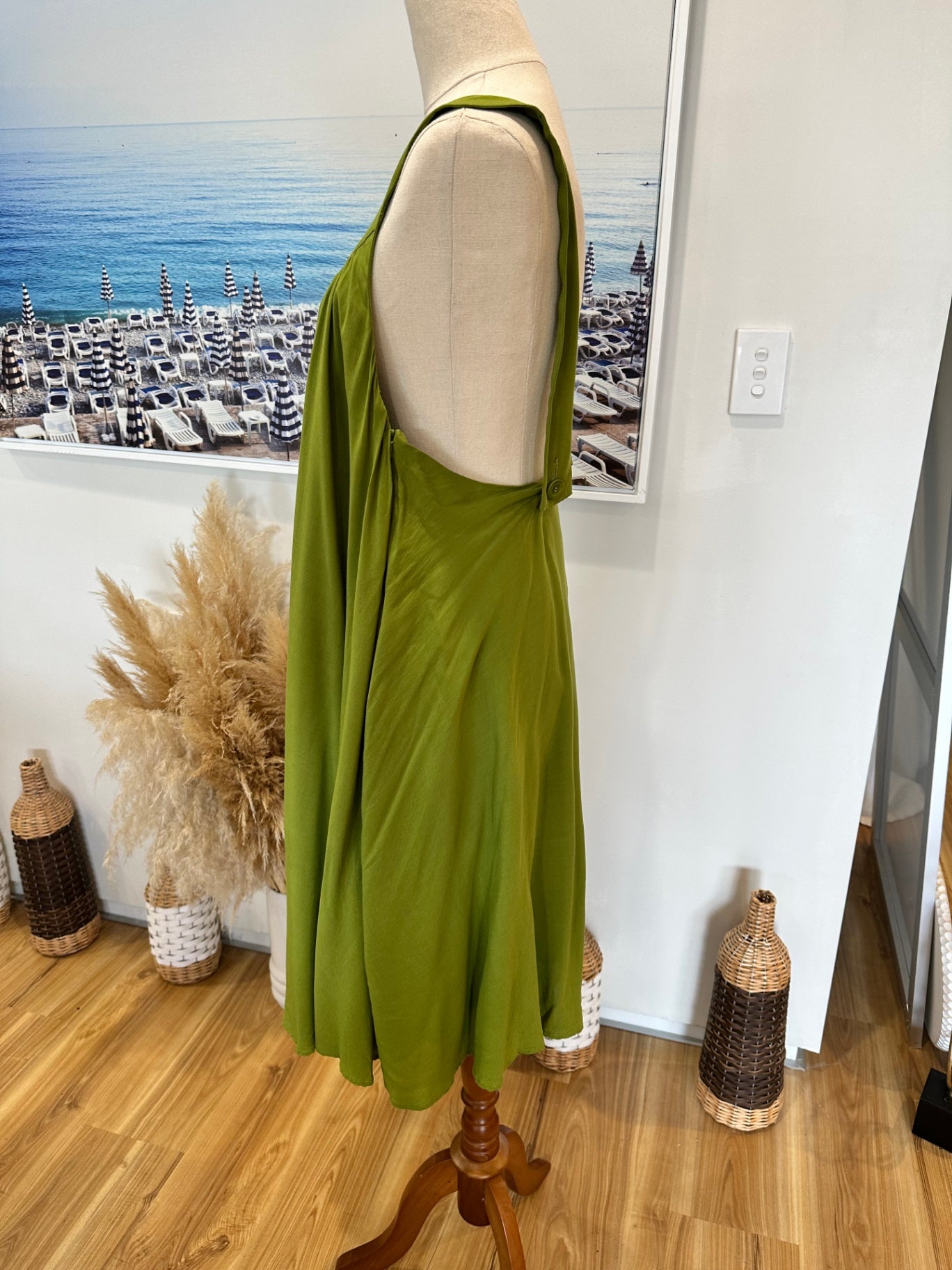 Karen Walker - Green Dress - Size 8