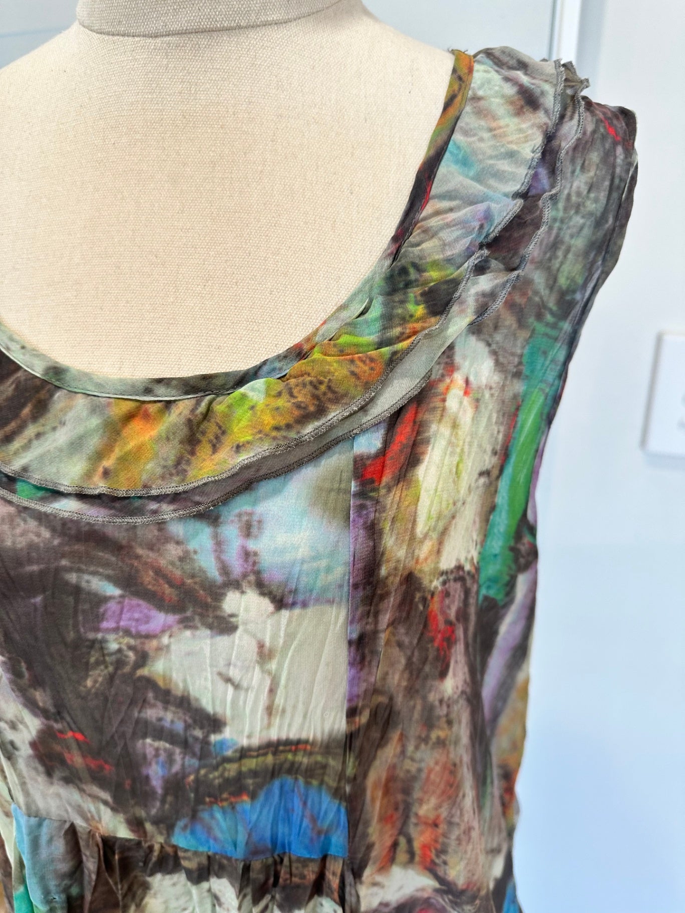 Watercolour Dress - Medium / Large 
