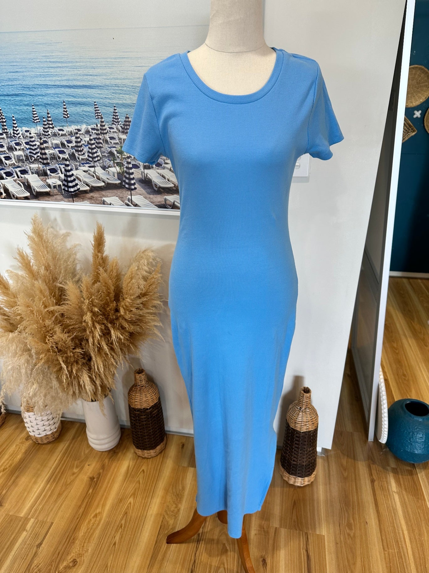 [NEW] Silent Theory - T-Shirt Dress - Size 10 - Blue - RRP $69.95