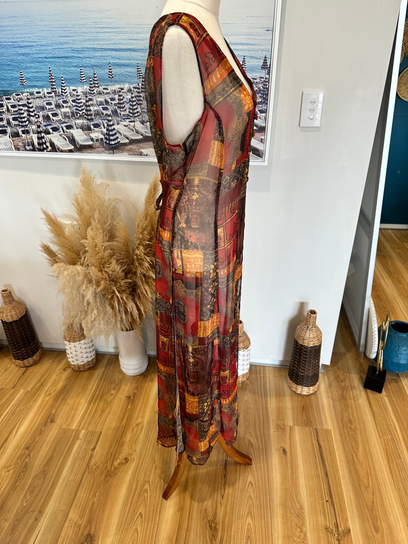 Vintage - Signe Incognito - Duster Jacket - Small / Medium - Autumnal Tones