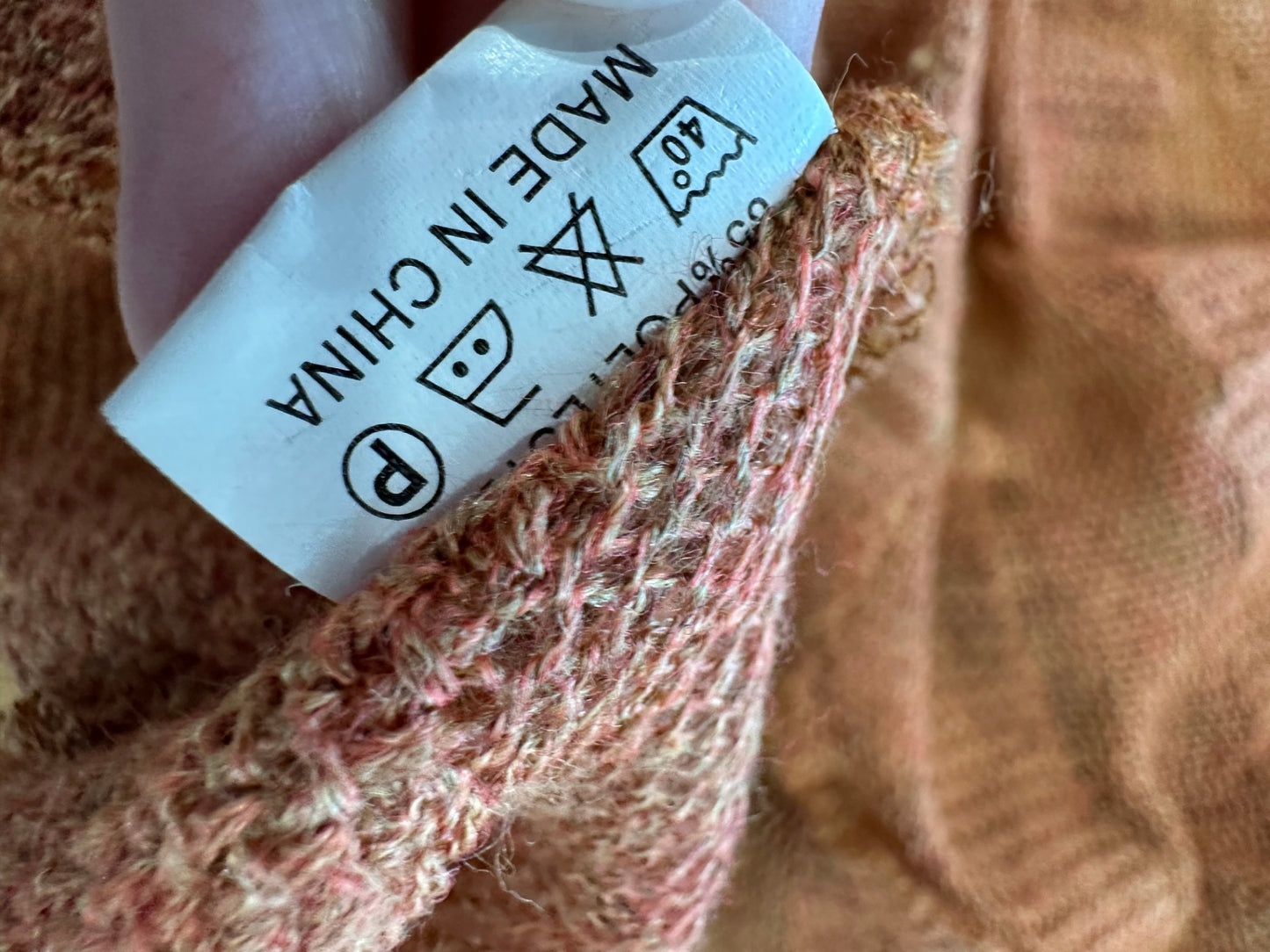 Angel Biba - Cardigan - One Size - Rust Orange