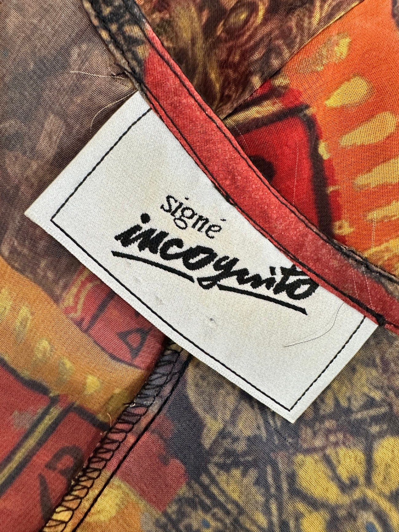 Vintage - Signe Incognito - Duster Jacket - Small / Medium - Autumnal Tones