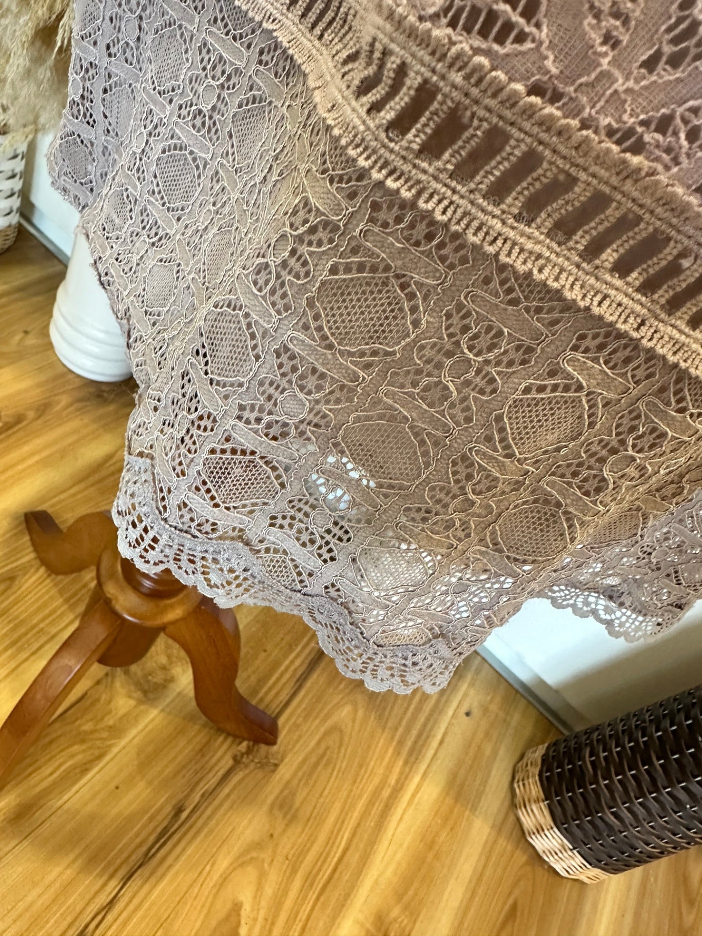 Noa Noa Skirt - Lace Skirt - Size 14 - Lavender