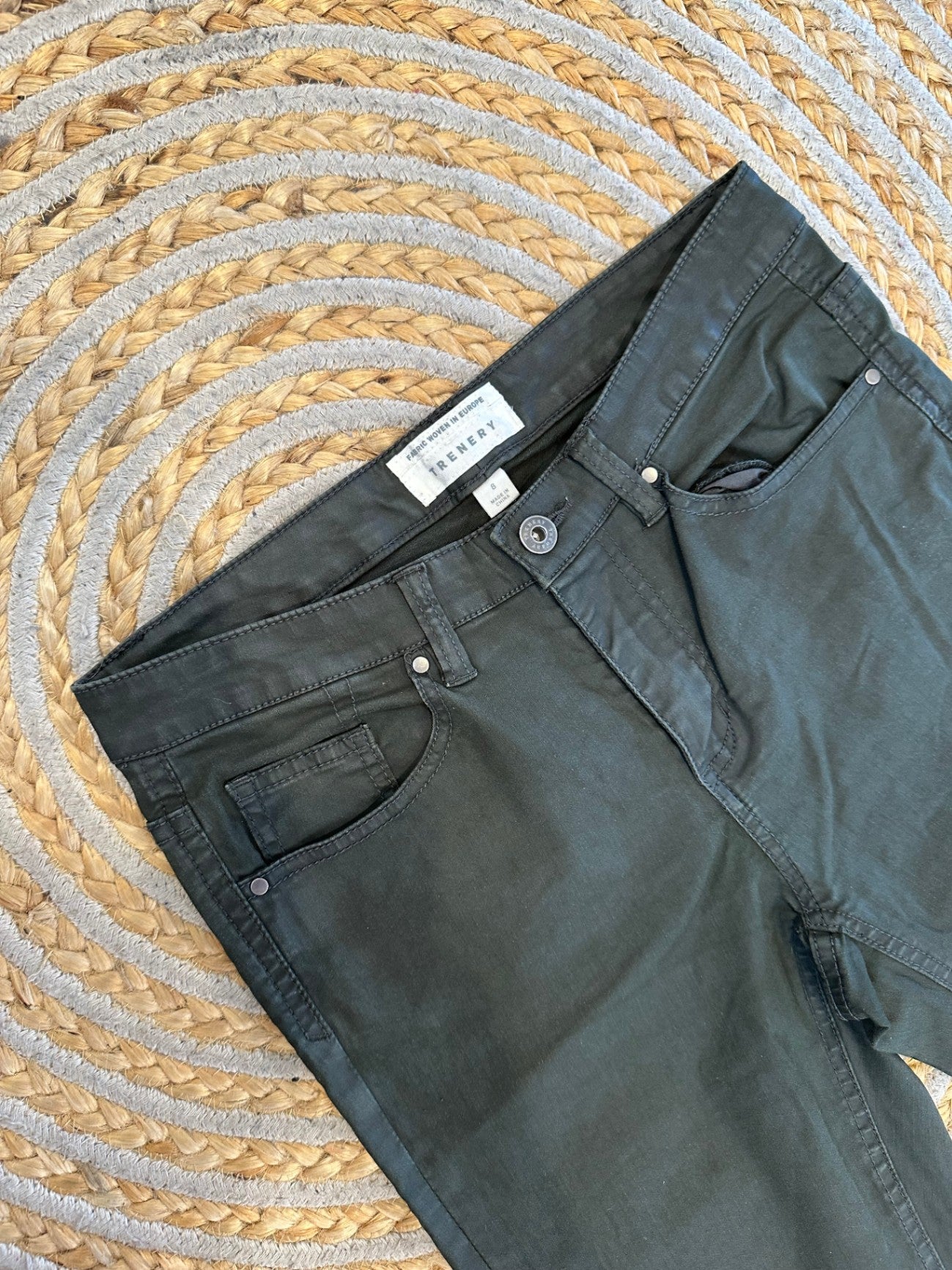 Trenery Jeans / Pants - Size 8 - Green