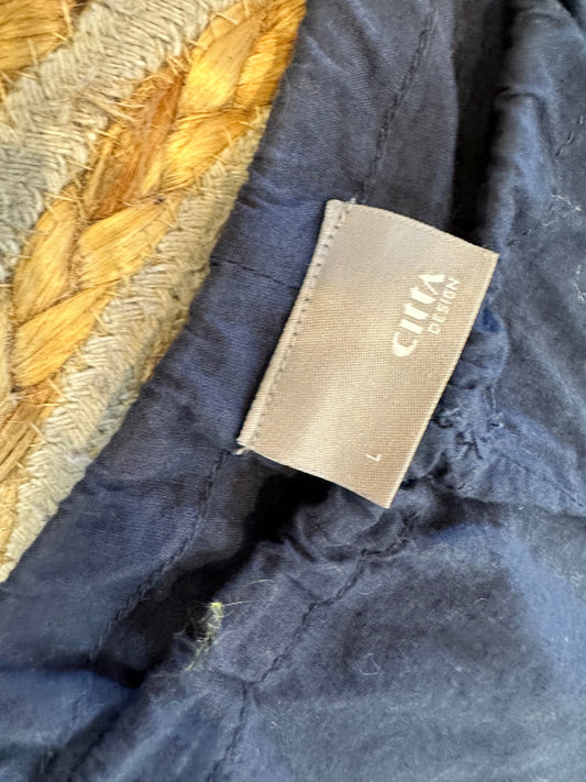 Citta - 100% Cotton - Beach Pants - Size Large - Navy