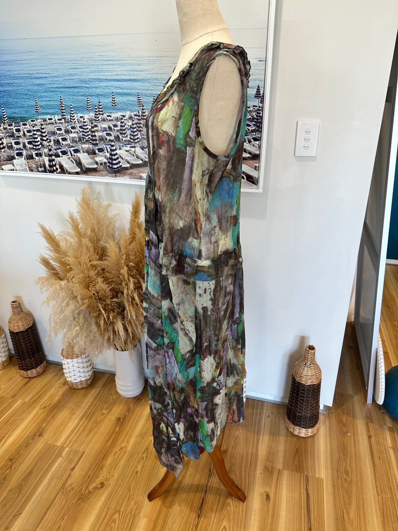 Watercolour Dress - Medium / Large 