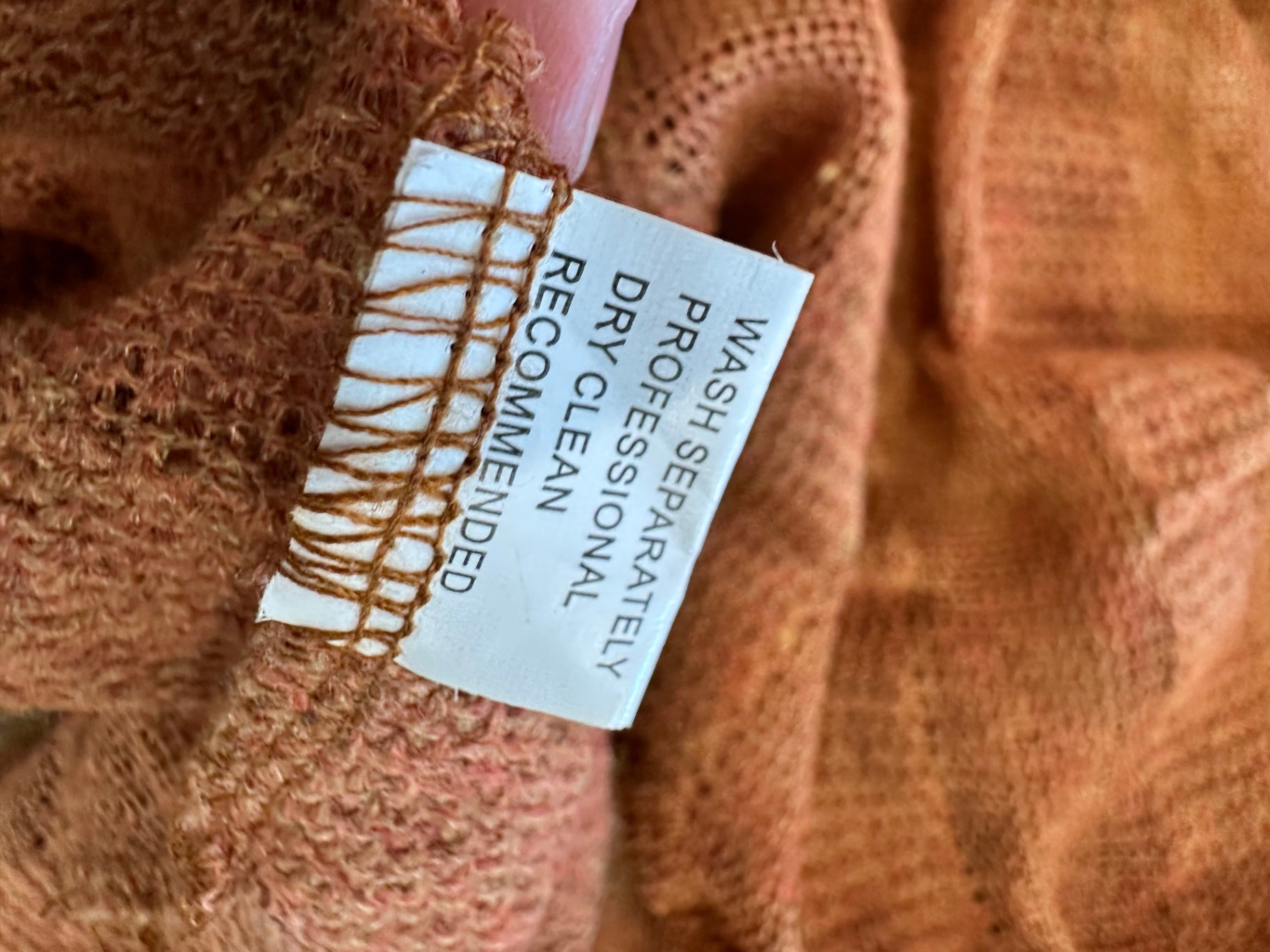 Angel Biba - Cardigan - One Size - Rust Orange