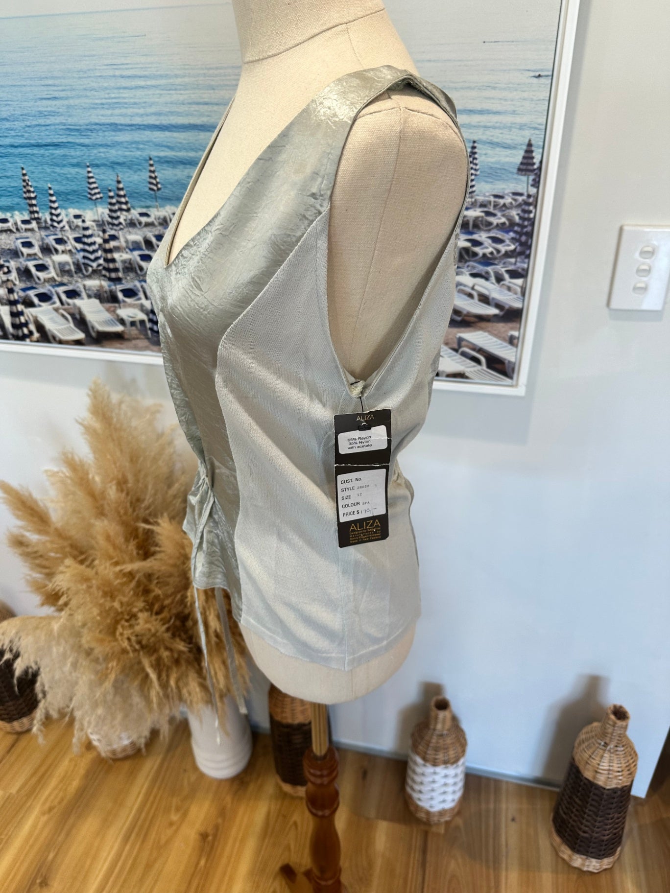 [NEW] Aliza by Sabatini Blouse - Size 12 - RRP $179 - Mint