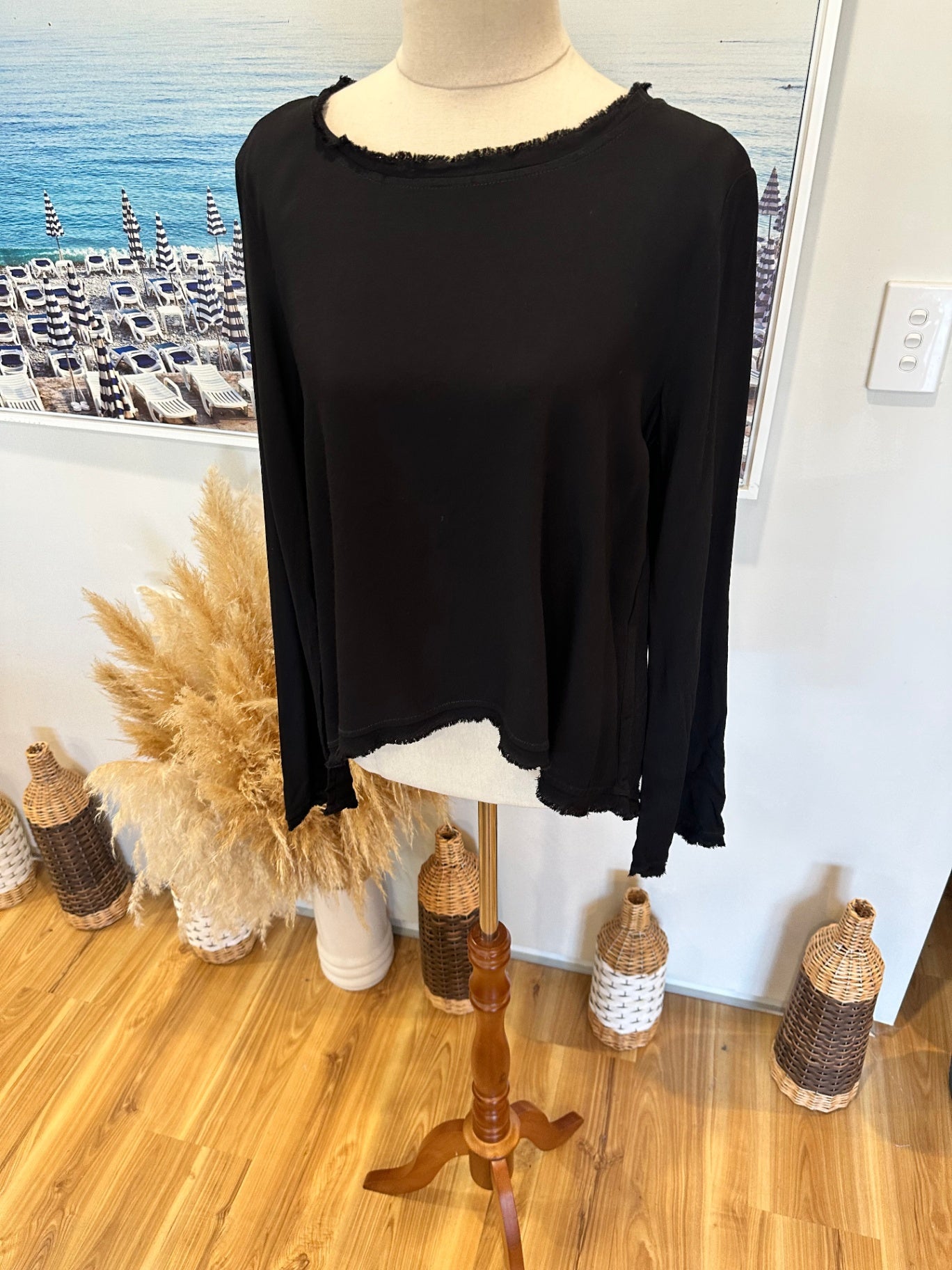Kookai Top Medium Black