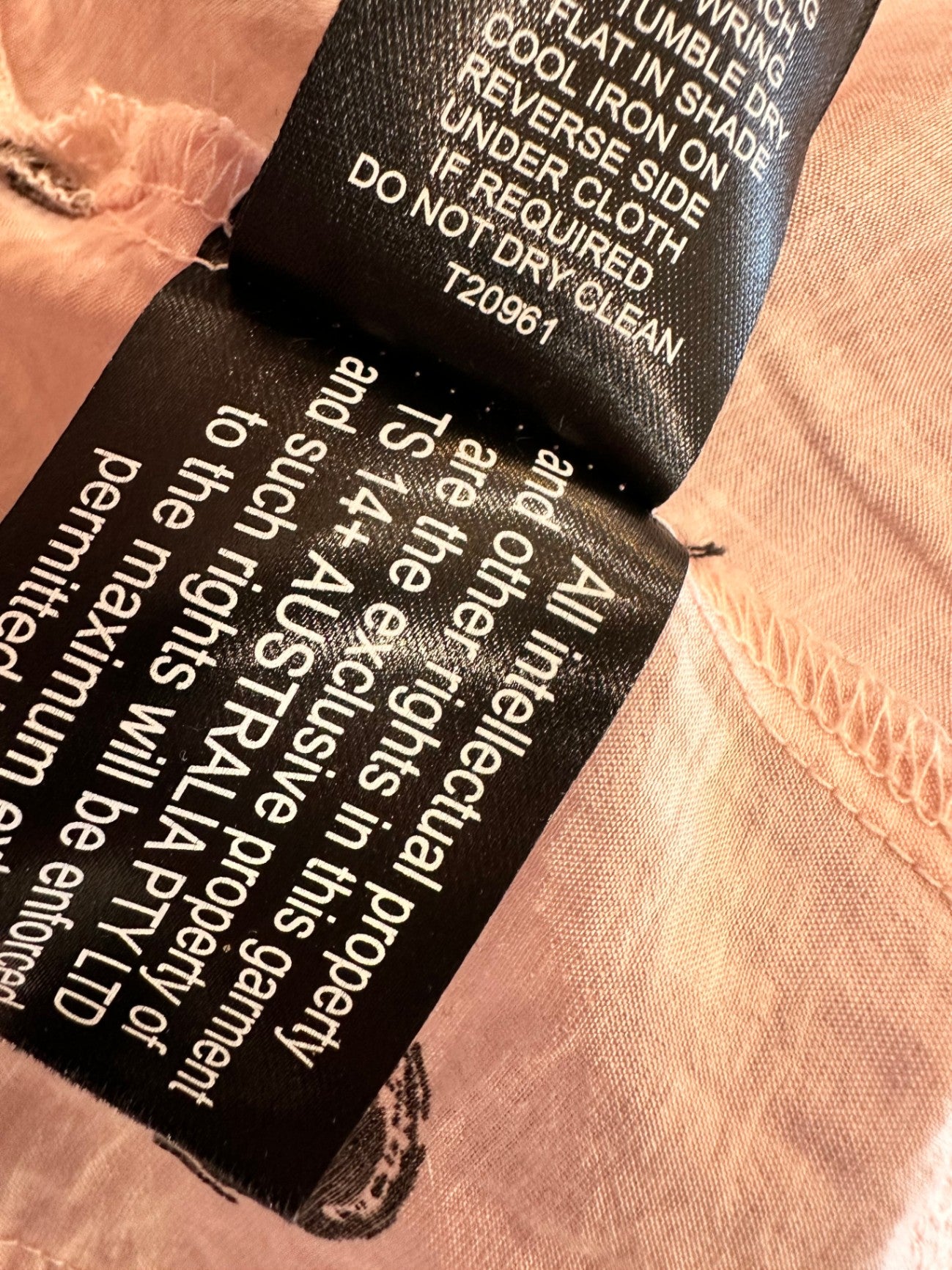 Longline Shirt / Duster Jacket - Medium / Large - Pink w Black dots