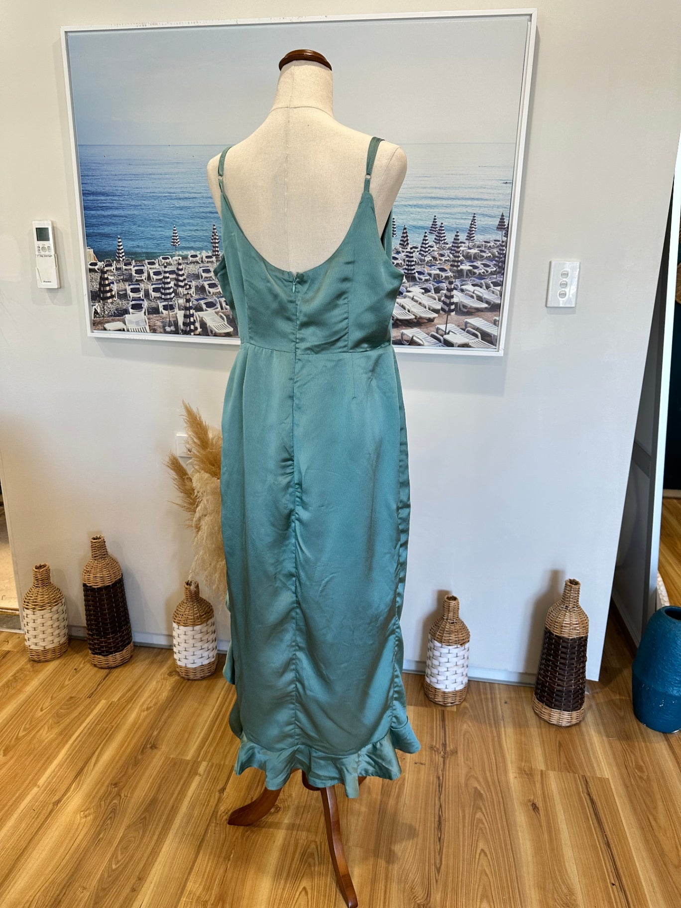 [NEW] Missguided Dress - Size 14 - Green - RRP $45.00