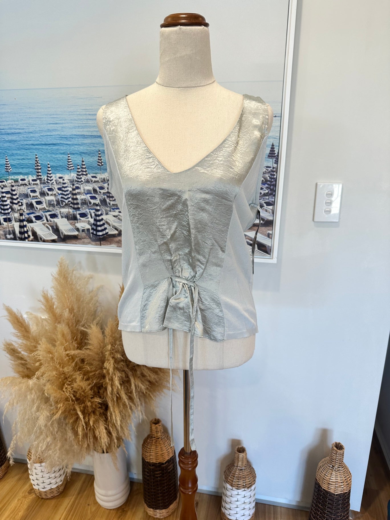 [NEW] Aliza by Sabatini Blouse - Size 12 - RRP $179 - Mint