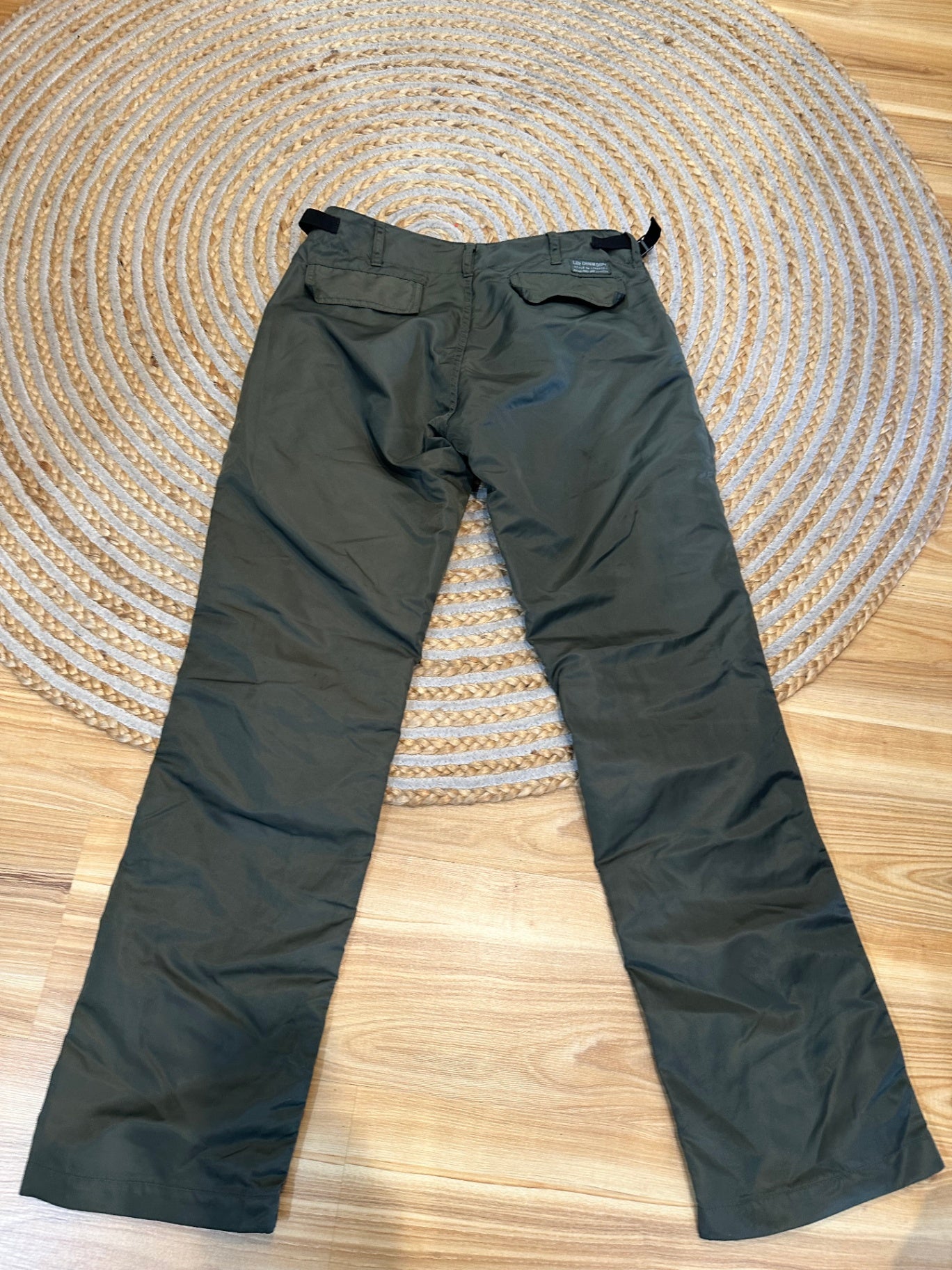 Lee Denim - Rave Pants - Small / Medium - Olive Green
