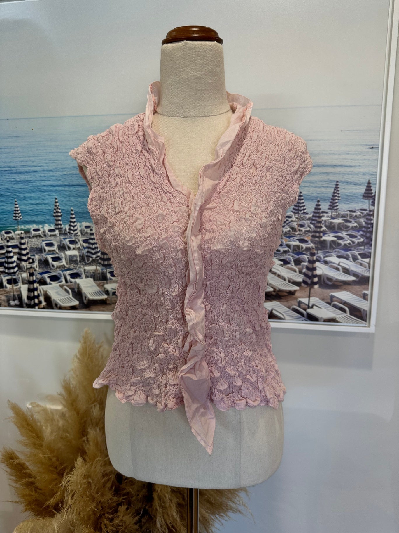 Annah Stretton - Crop Top - One Size - Pink