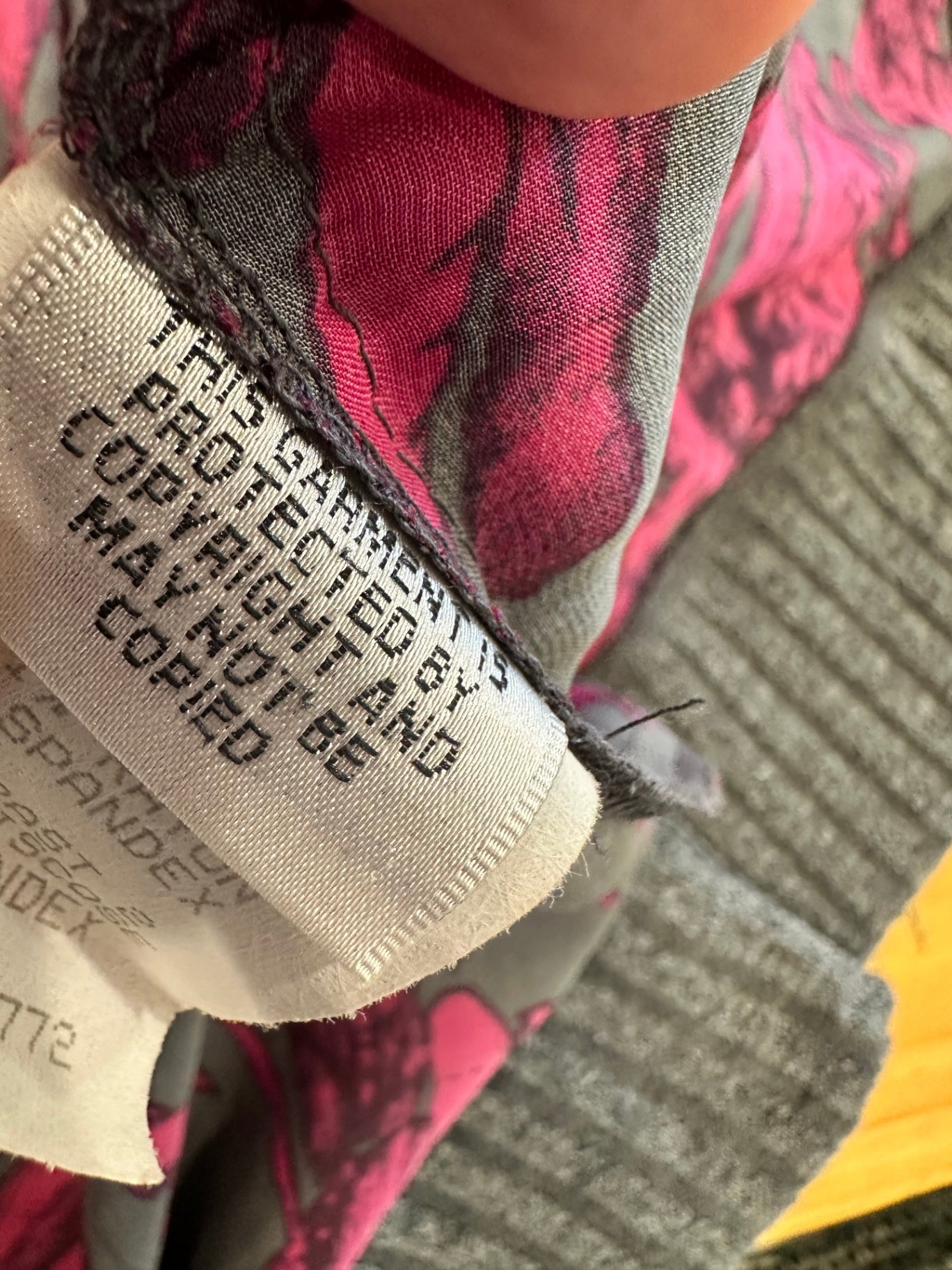 Mosaic - Made in New Zealand - Cardigan - Medium - Grey and Pink