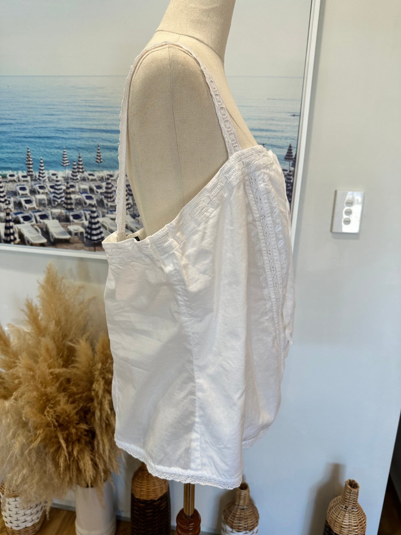 Ralph Lauren - 100% Cotton - Size 18 - Camisole