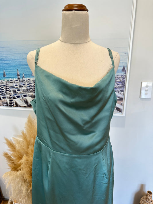 [NEW] Missguided Dress - Size 14 - Green - RRP $45.00
