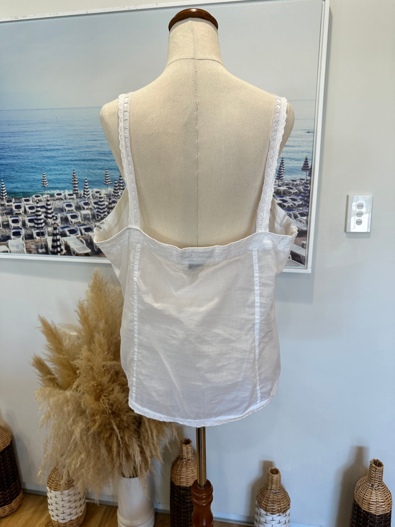 Ralph Lauren - 100% Cotton - Size 18 - Camisole