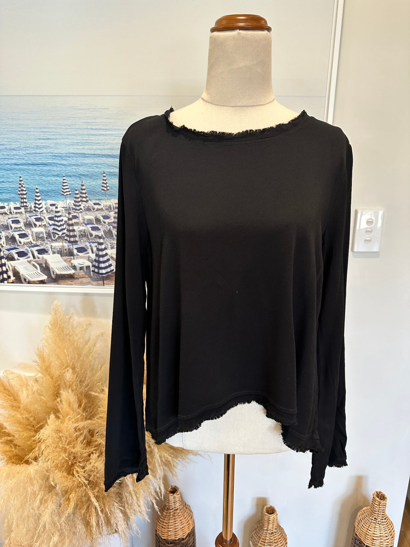 Kookai Top Medium Black