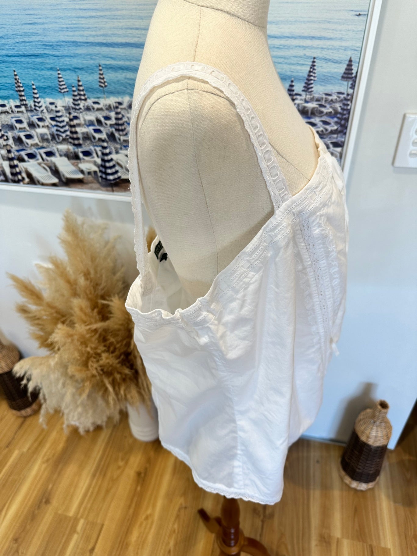 Ralph Lauren - 100% Cotton - Size 18 - Camisole