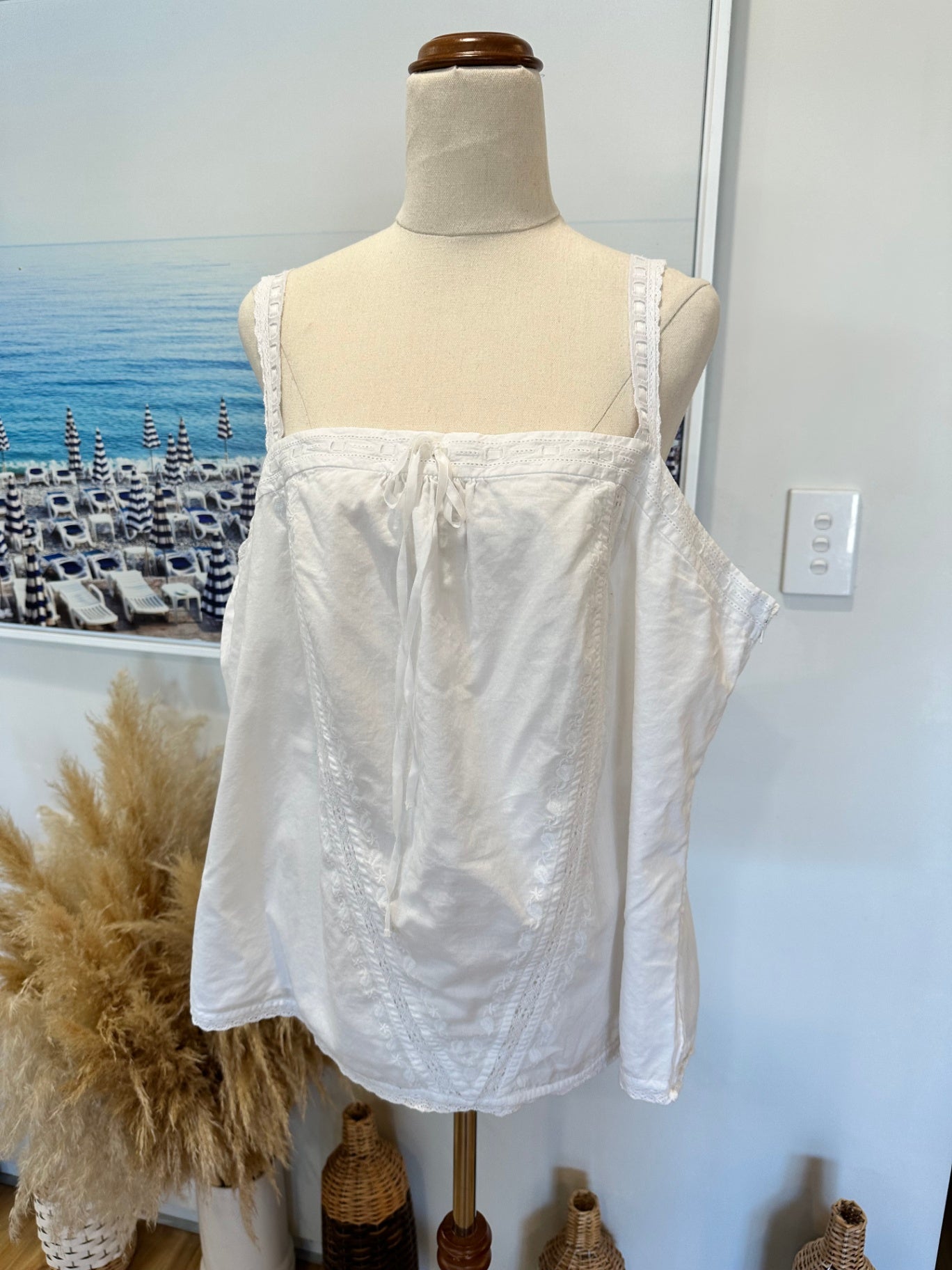 Ralph Lauren - 100% Cotton - Size 18 - Camisole