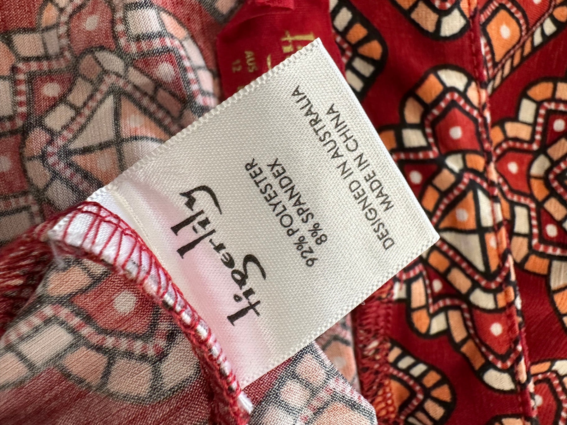[SALE] Tigerlily Bohemian Lightweight Red Skirt Women’s Festival Style Size 12