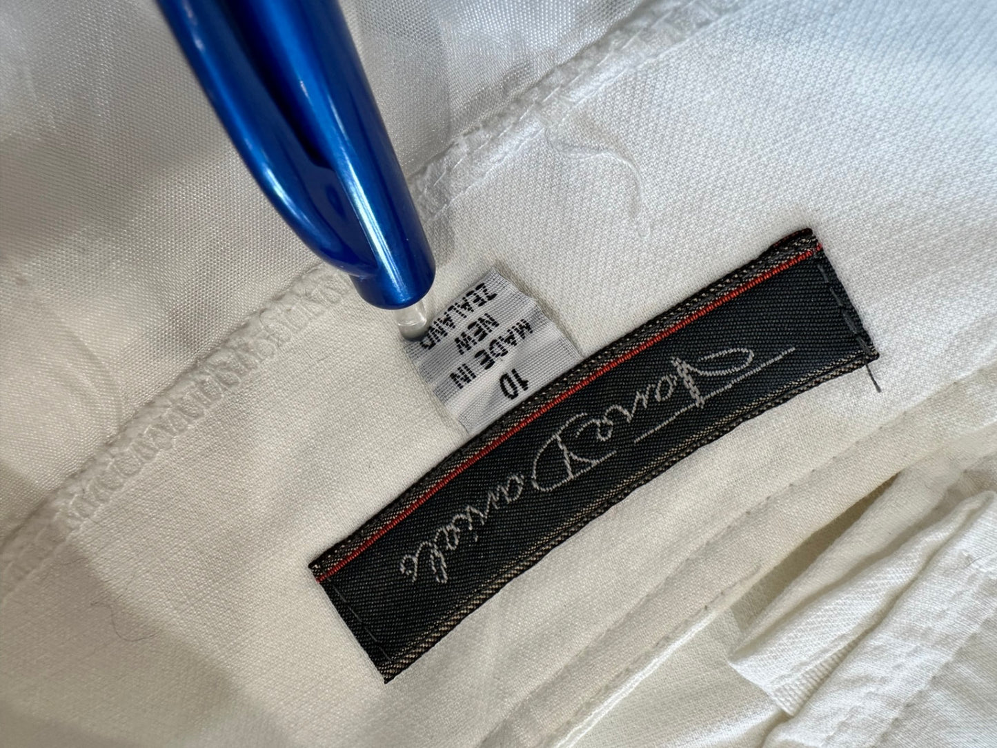 [SALE] Jane Daniels White Skirt 100% Cotton Classic Clean Summer Style Size 10