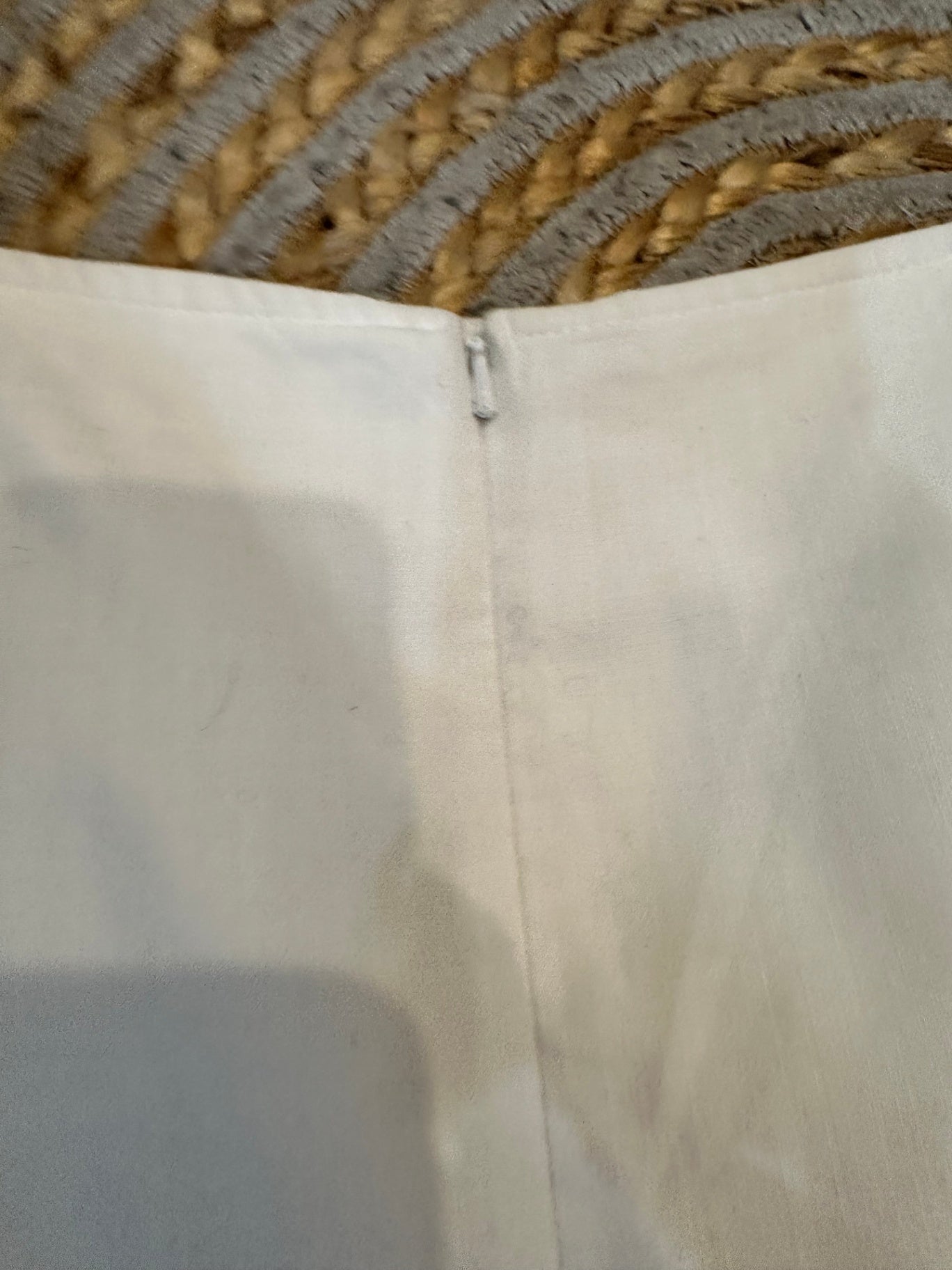 [SALE] Jane Daniels White Skirt 100% Cotton Classic Clean Summer Style Size 10