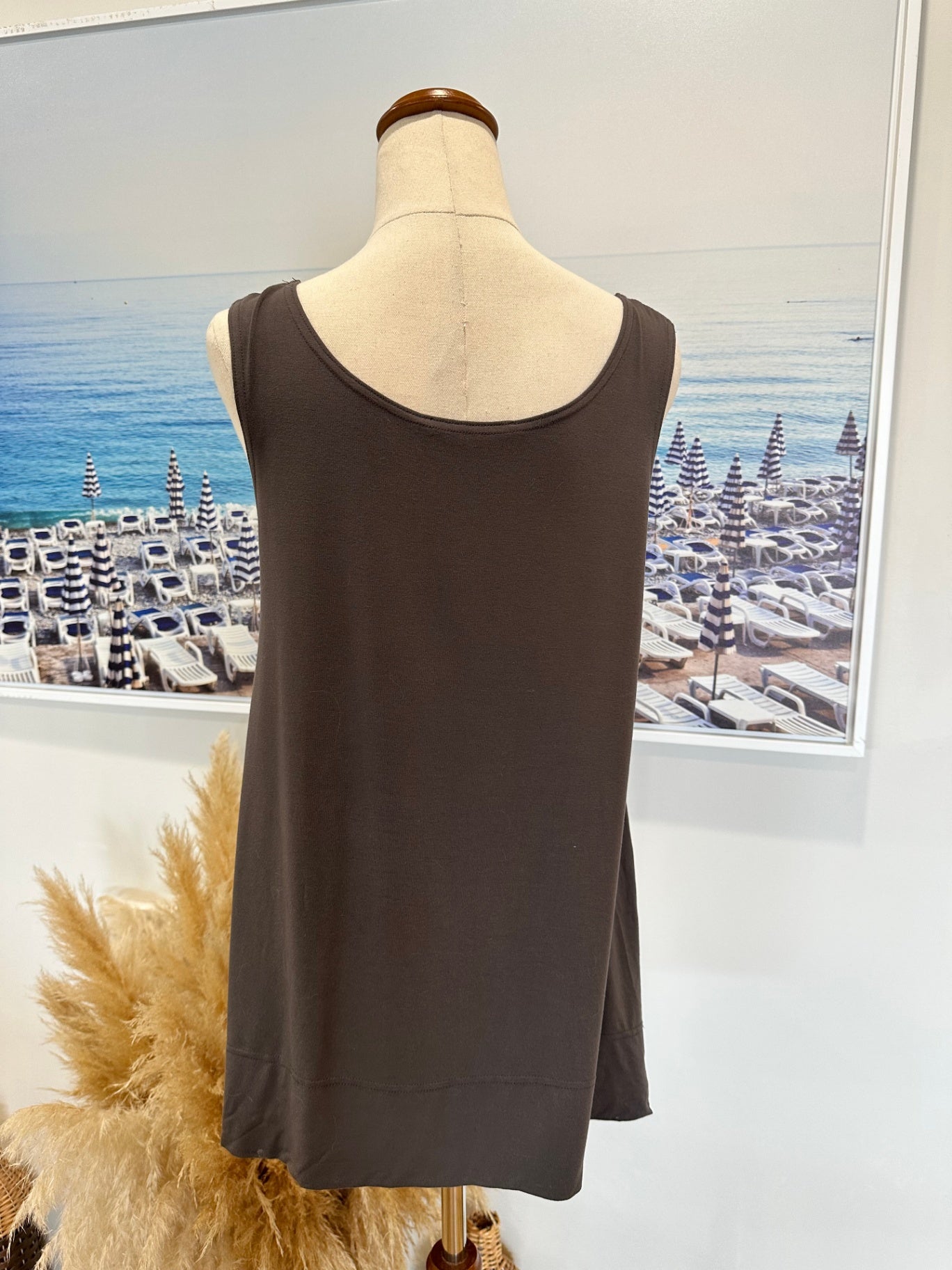 [SALE] Paula Ryan Brown Top Designer Casual Comfortable Everyday Wear Medium