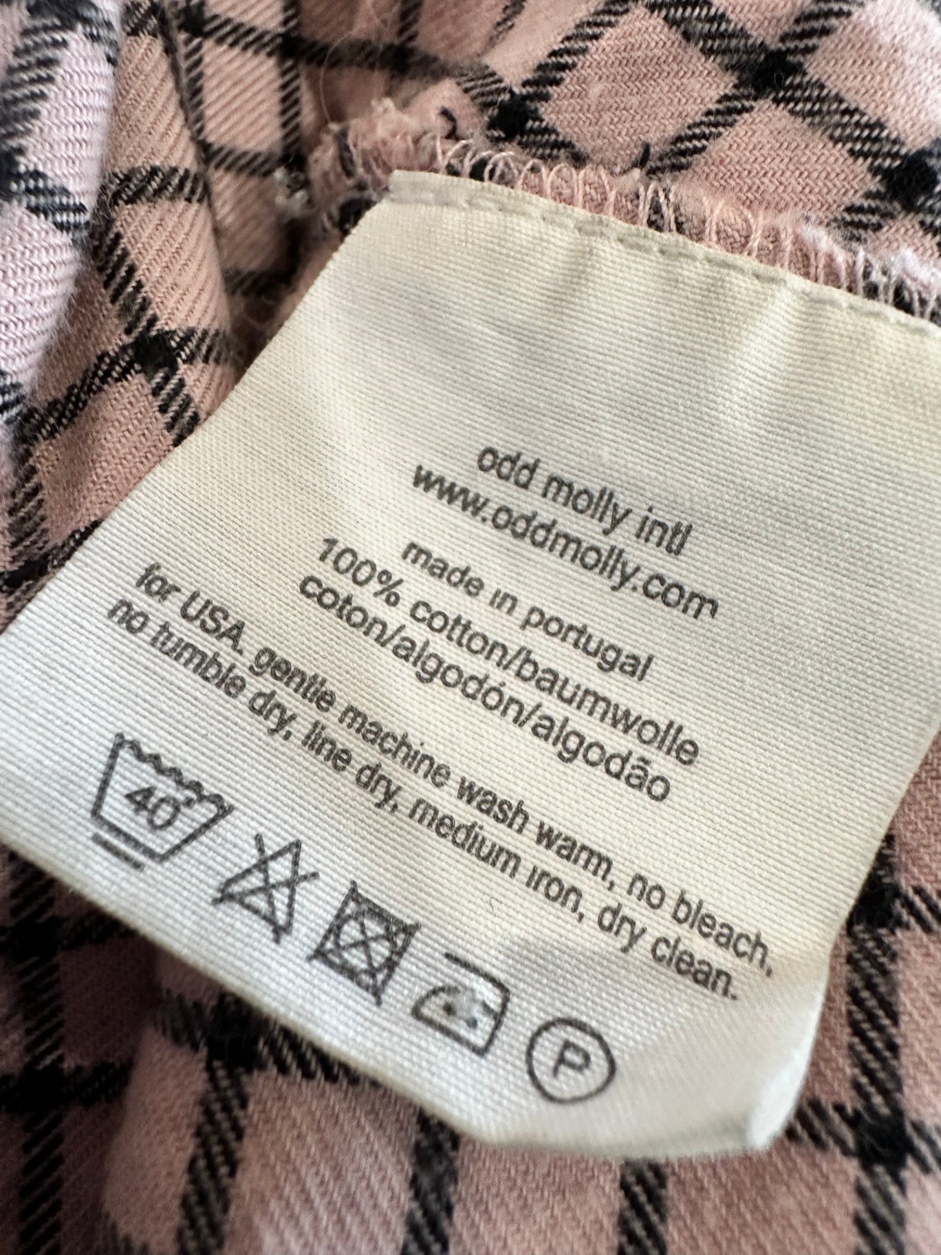 [SALE] Odd Molly Black Embroidered Cotton Mini Dress Size 8 100% Cotton