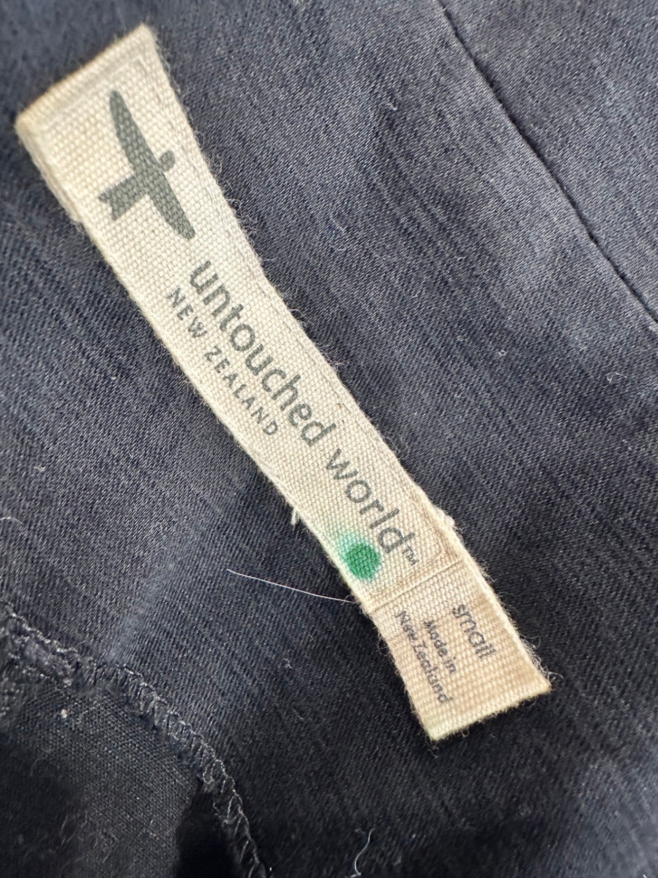 [SALE] Untouched World Small Black Blazer Lightweight Sustainable Designer Jacket