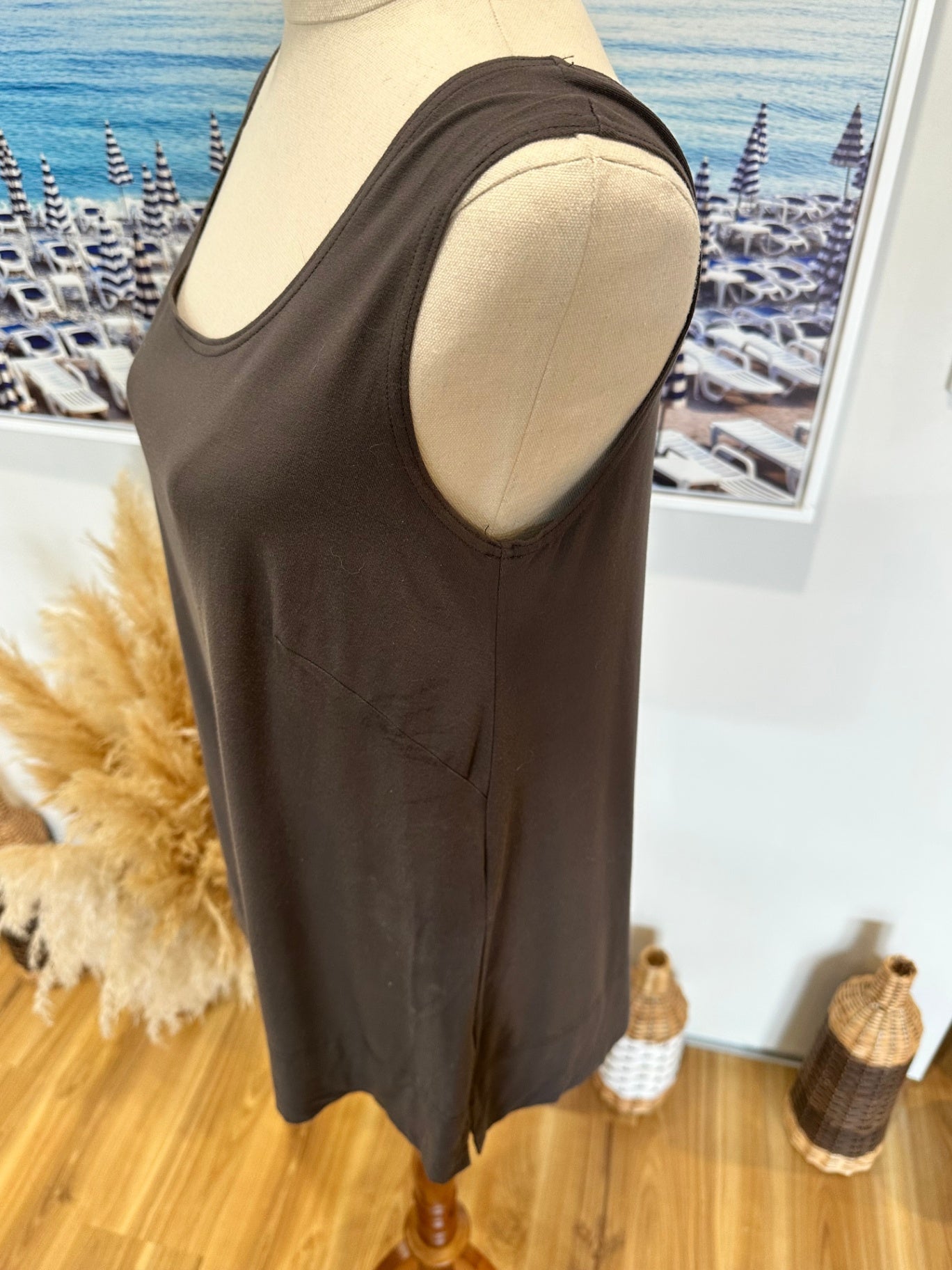 [SALE] Paula Ryan Brown Top Designer Casual Comfortable Everyday Wear Medium