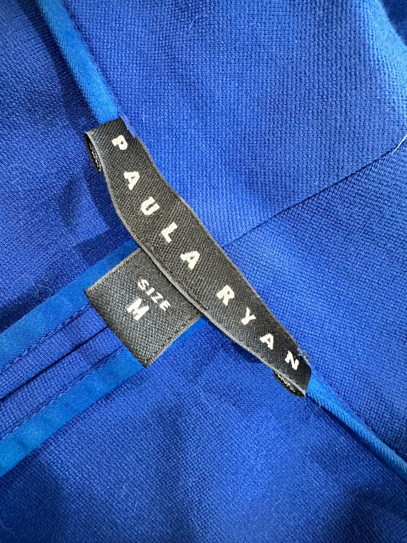 [SALE] Paula Ryan Medium Blue Casual Blazer Designer Lightweight Work Jacket