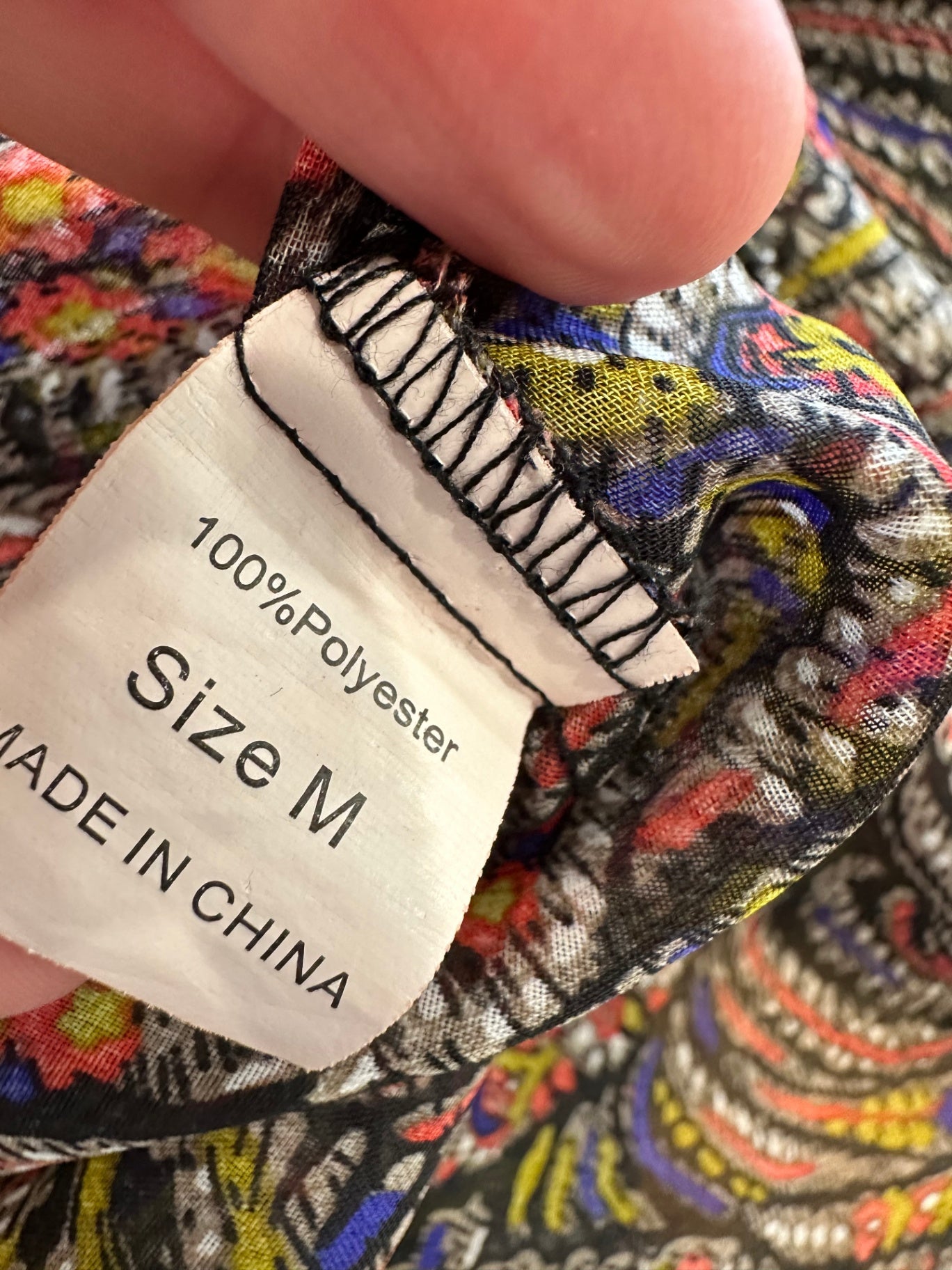 [SALE] Bohemian Top - Medium - Paisley Print