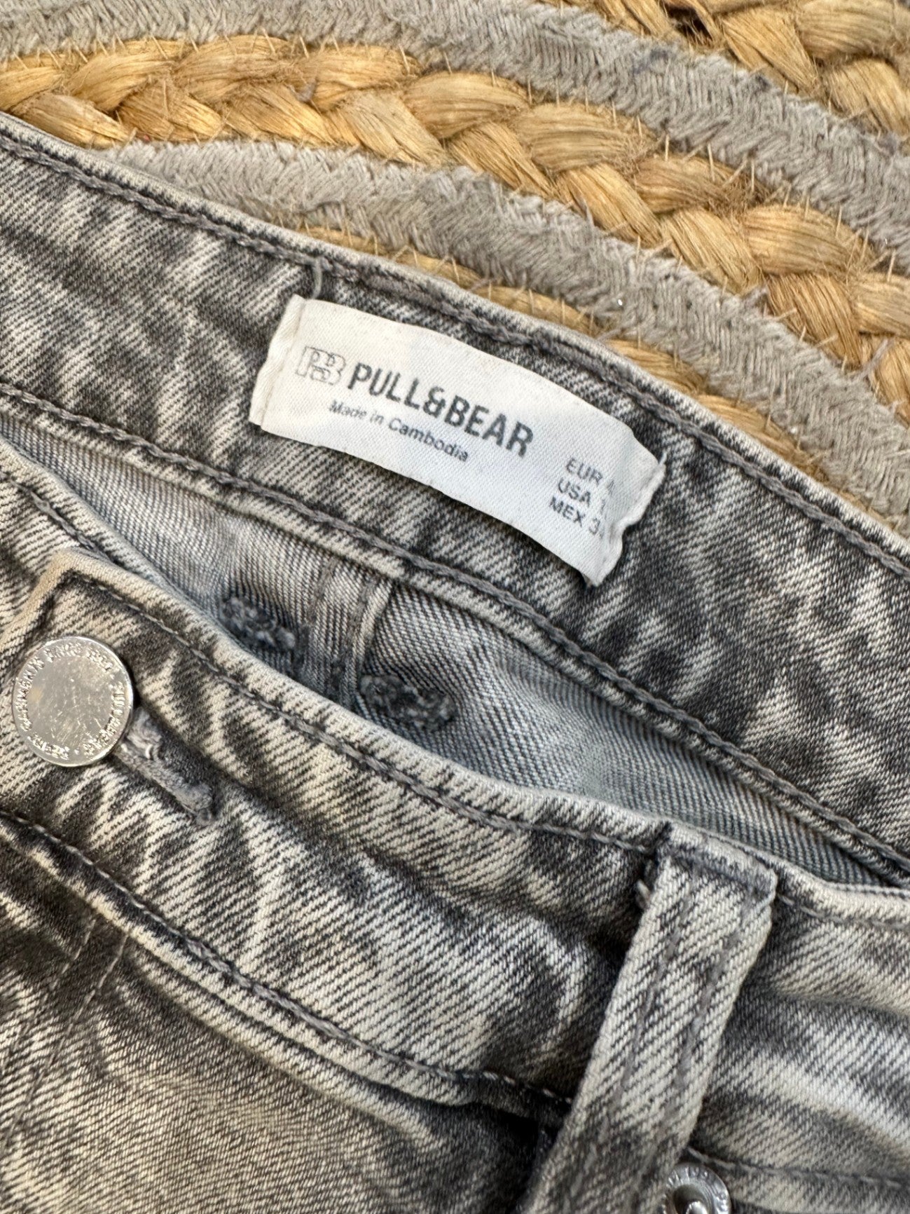 [SALE] Pull & Bear Jeans Grey Women Casual Stylish Denim Size 11